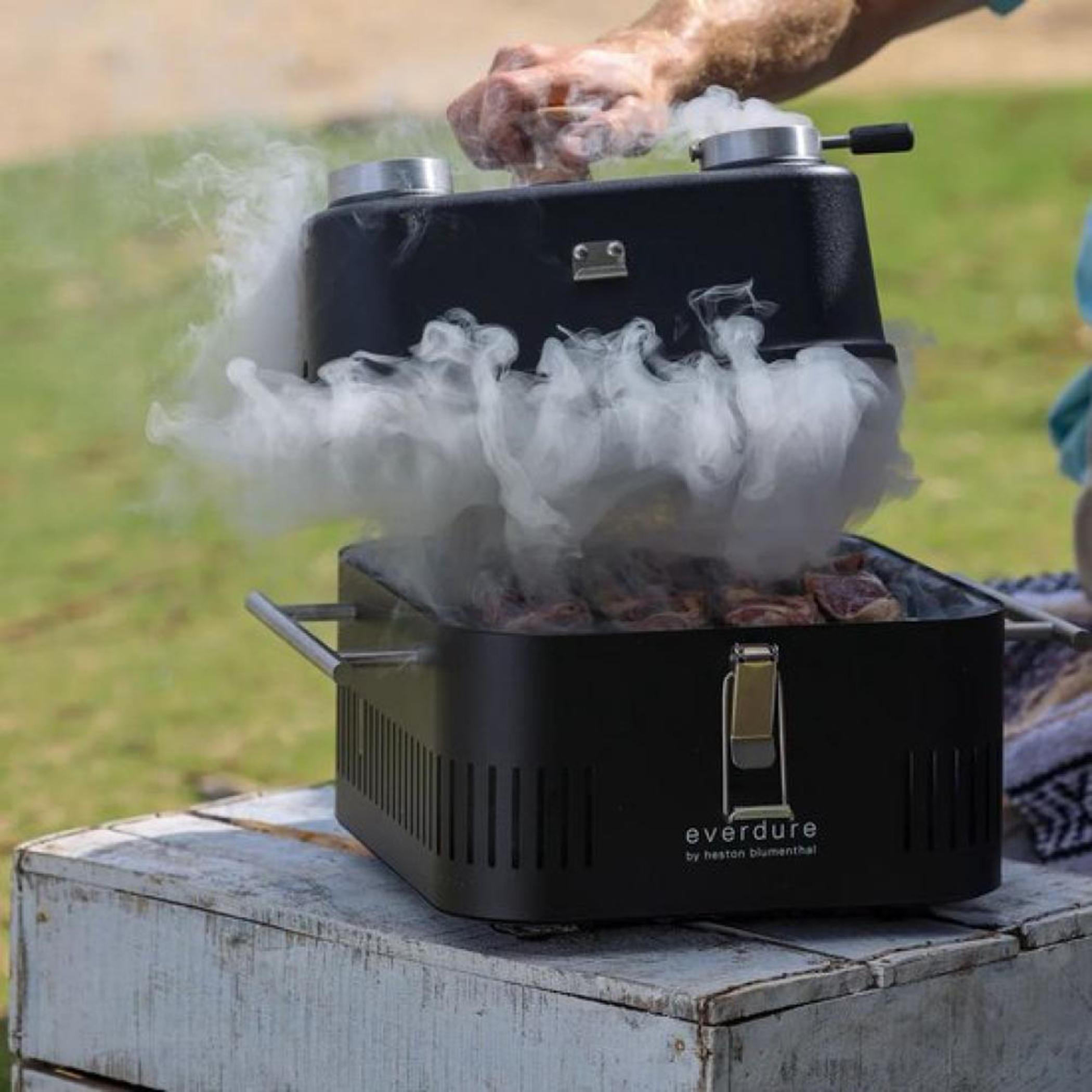 Shop Everdure CUBE360 Charcoal Portable Barbeque and 3-Piece Tool