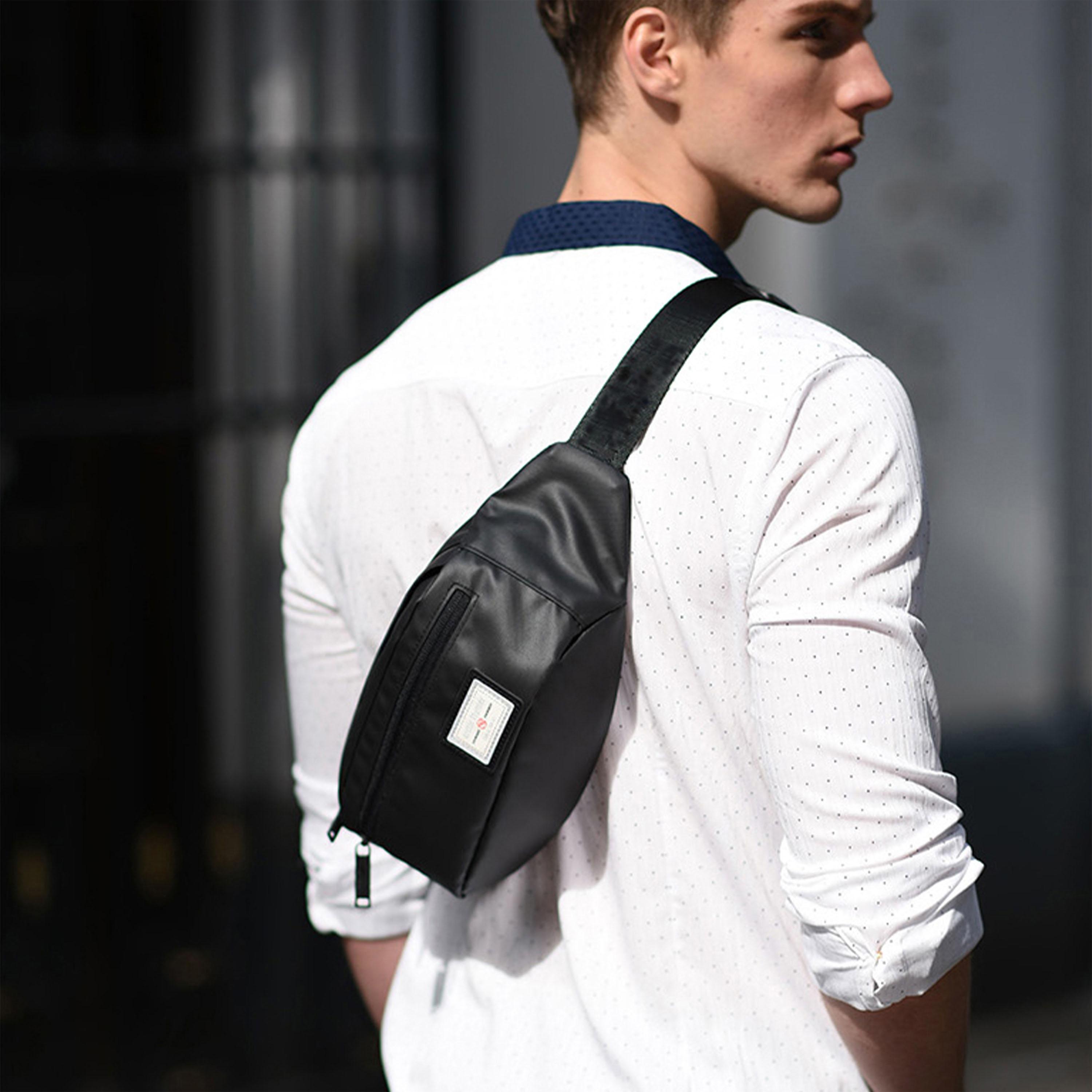 Arctic Hunter Water-Resistant Sling Bag with Zipper Closure-travel-accessories-image-6