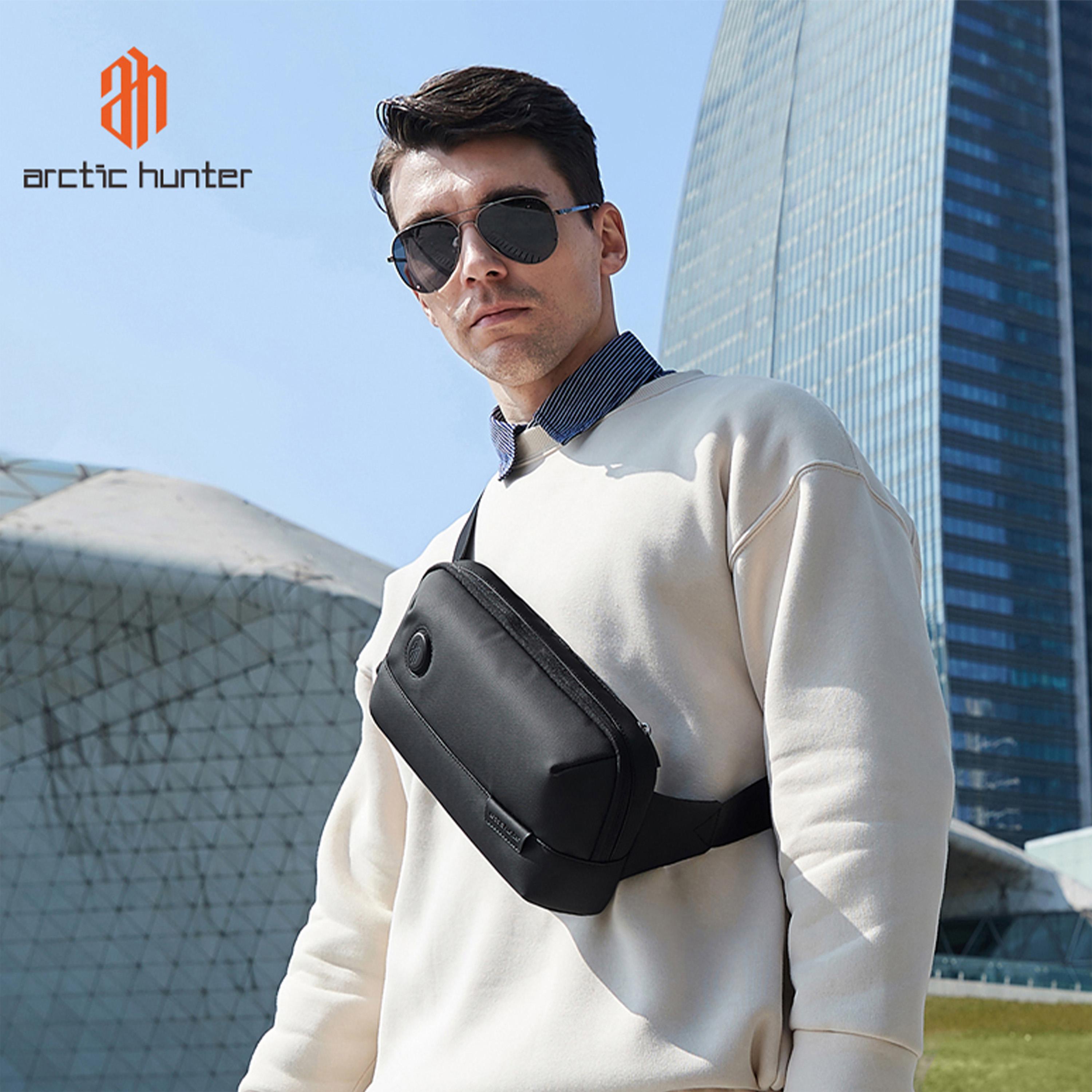 Arctic Hunter Water-Resistant and Anti-Theft Crossbody Sling Bag with Zipper Closure-travel-accessories-image-6