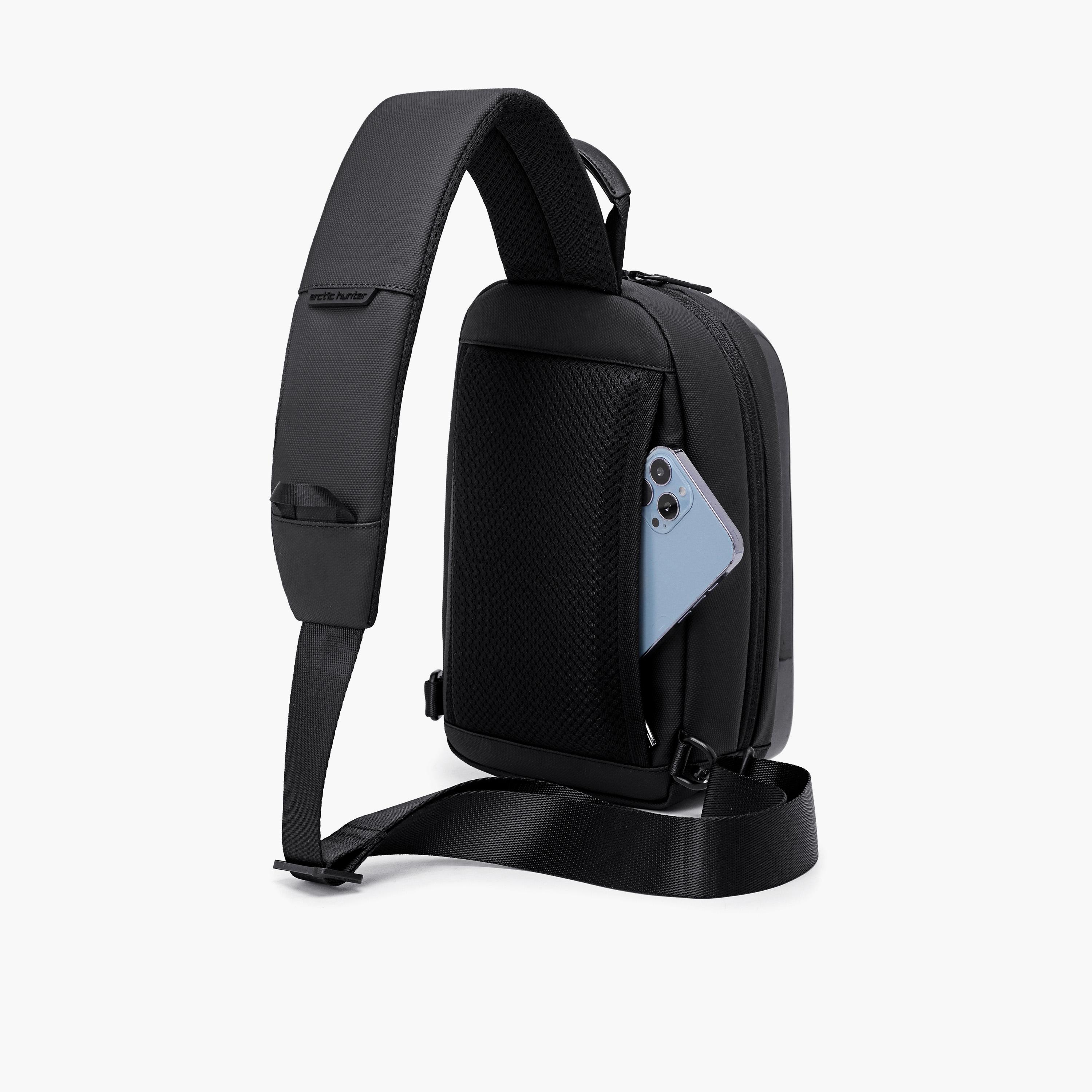 Arctic Hunter Water-Resistant and Anti-Theft Sling Bag with Zip Closure-travel-accessories-image-3