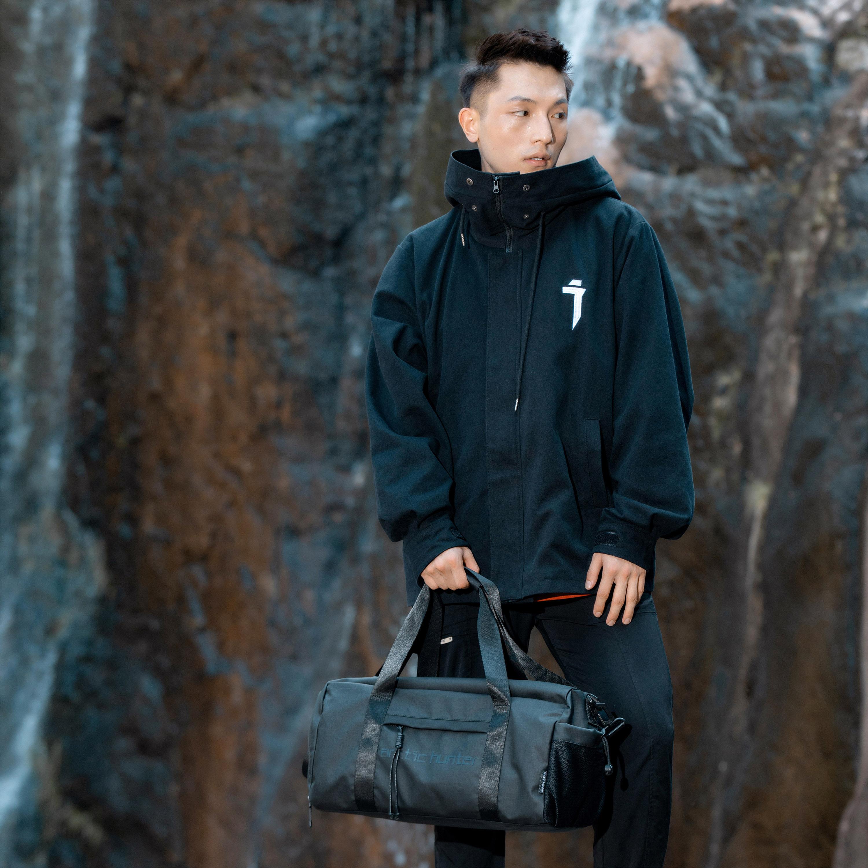 Arctic Hunter Water-Resistant Duffel Bag with Zipper Closure-travel-luggagesandbags-dufflebags-image-5