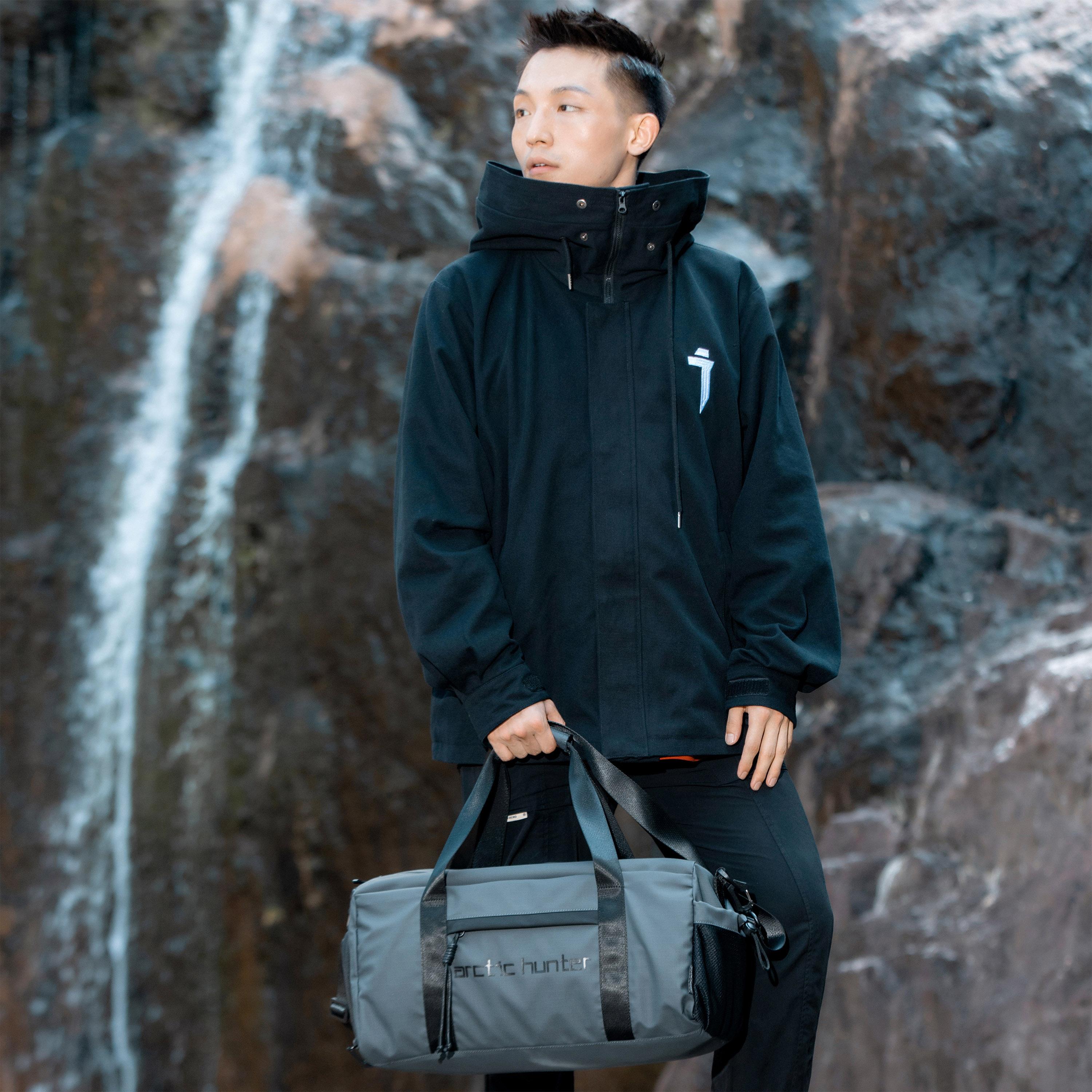 Arctic Hunter Water-Resistant Duffel Bag with Zipper Closure-travel-luggagesandbags-dufflebags-image-4