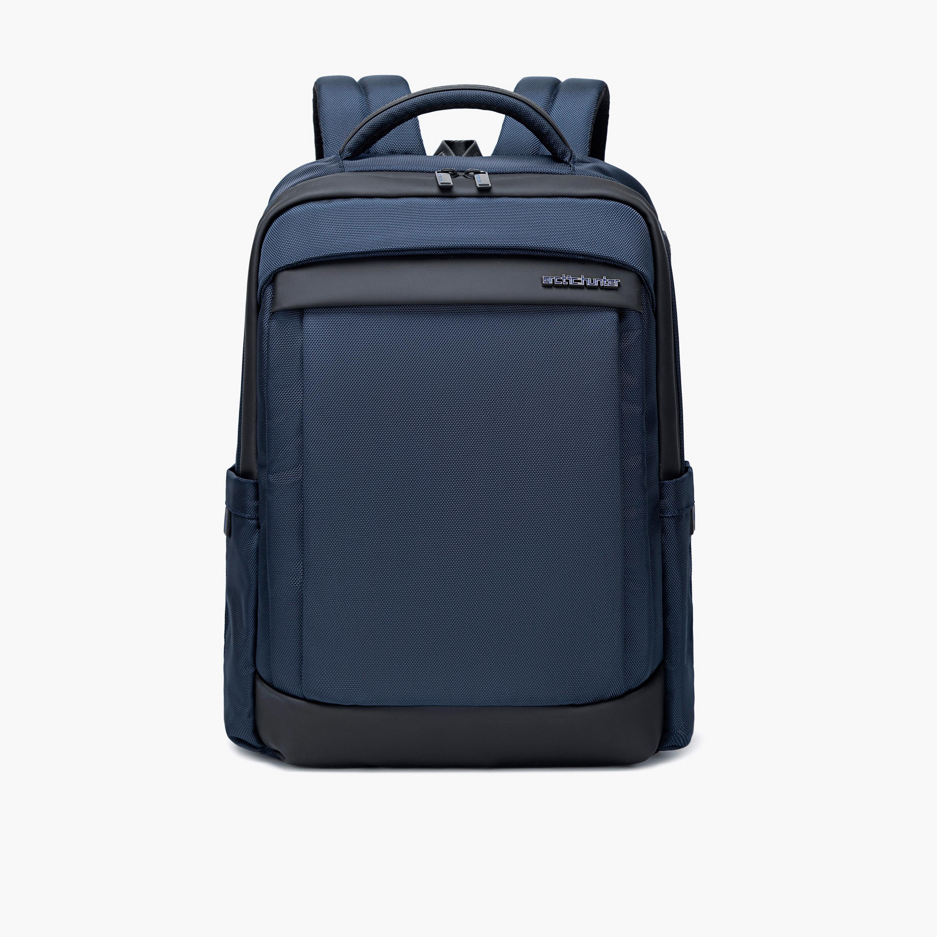 اركتيك هنتر- شنطة كمبيوتر محمول مقاس 15.6 إنش بوليستر مع منفذ USB مدمج | B00478-travel-luggagesandbags-backpacks-image-1