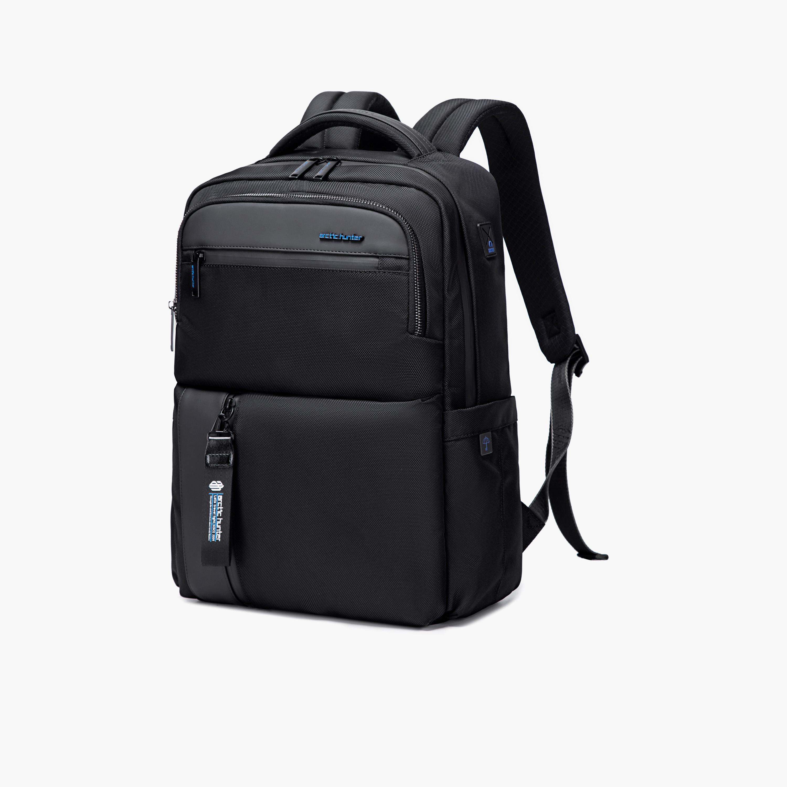 Arctic Hunter 18.5L | 15.6 Inches Laptop Bag Polyester Blend with Multi Compartments and Scratch Resistance | B00477-travel-luggagesandbags-backpacks-image-1