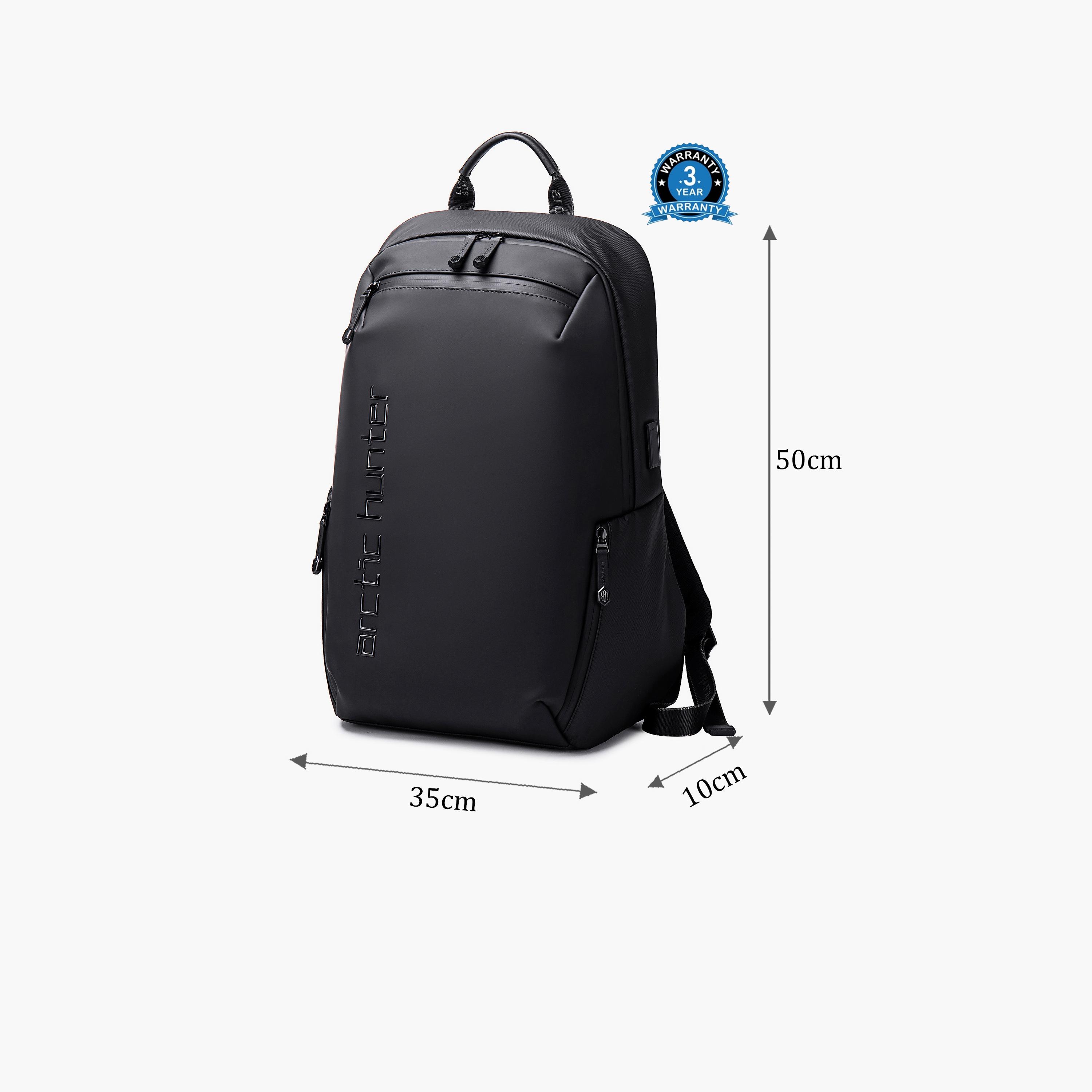 Arctic Hunter 19 Inches Laptop Bag Polyester Blend with Built-in USB Port | B00423-travel-luggagesandbags-backpacks-image-2