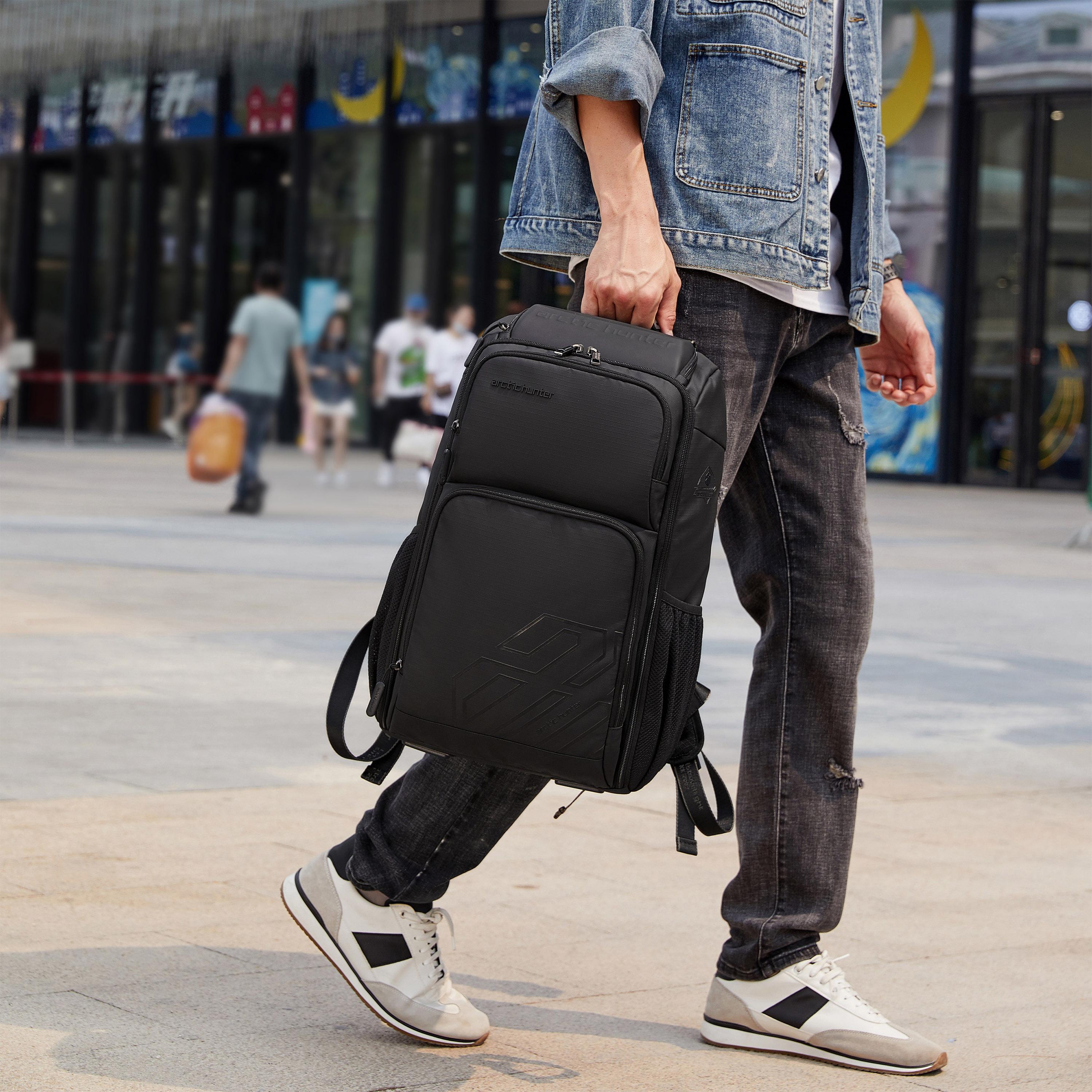 Arctic Hunter 22L | 18 Inches Laptop Bag Polyester Blend with Sunglass Pouch | B00461-travel-luggagesandbags-backpacks-image-8