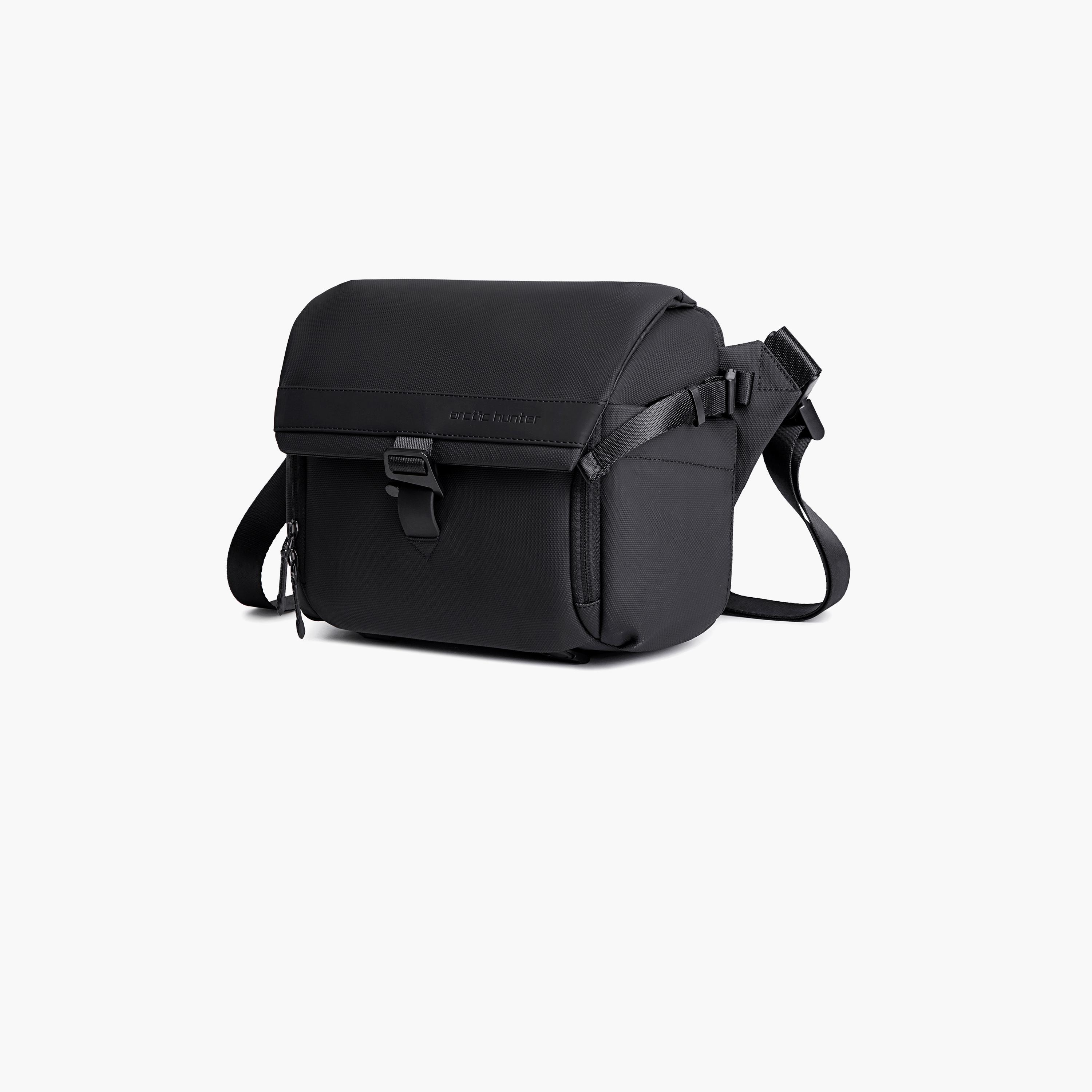 Arctic Hunter Water-Resistant Camera Shoulder Bag with Zipper Closure and Tripod Holder-travel-accessories-image-2