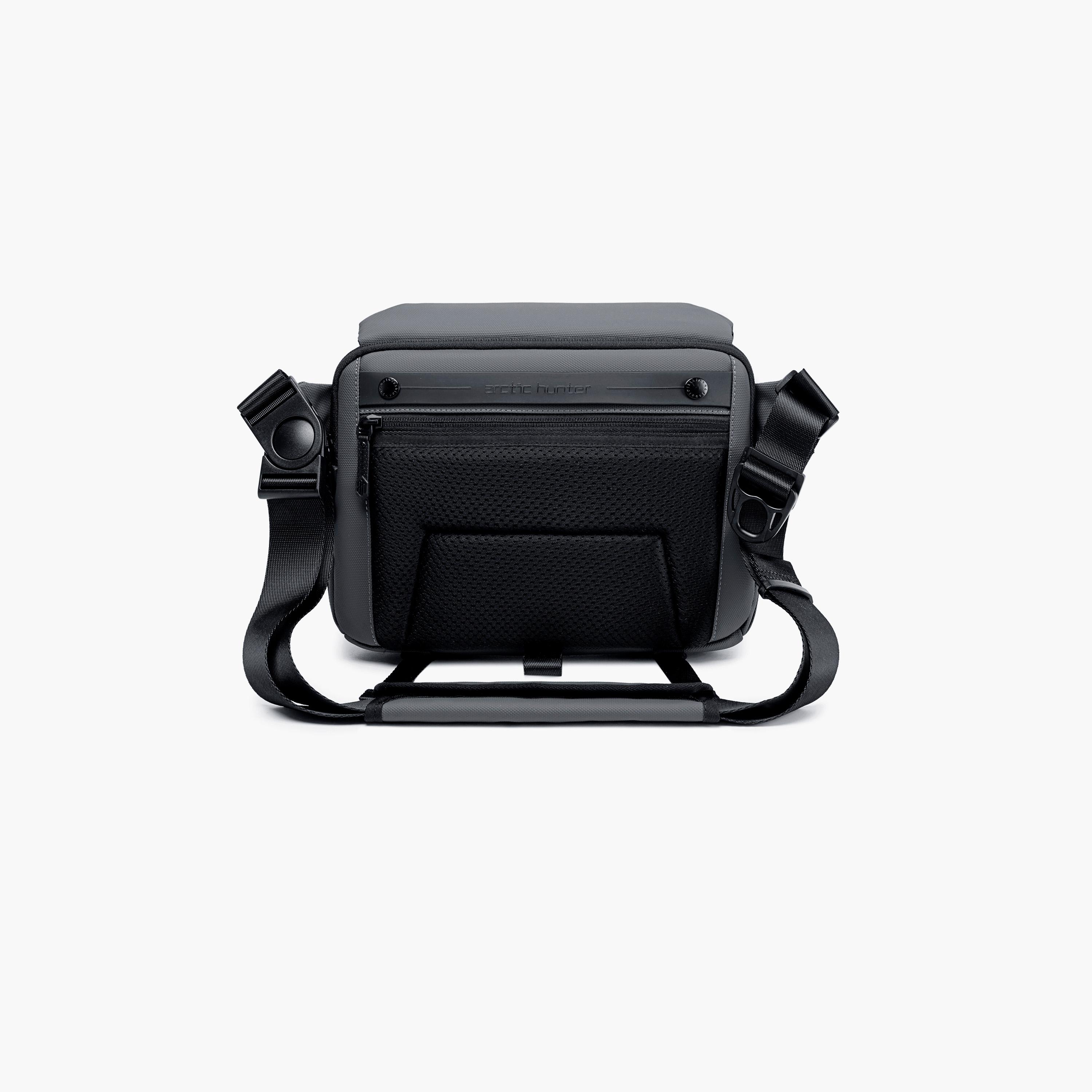 Arctic Hunter Water-Resistant Camera Shoulder Bag with Zipper Closure and Tripod Holder-men-bags-image-2