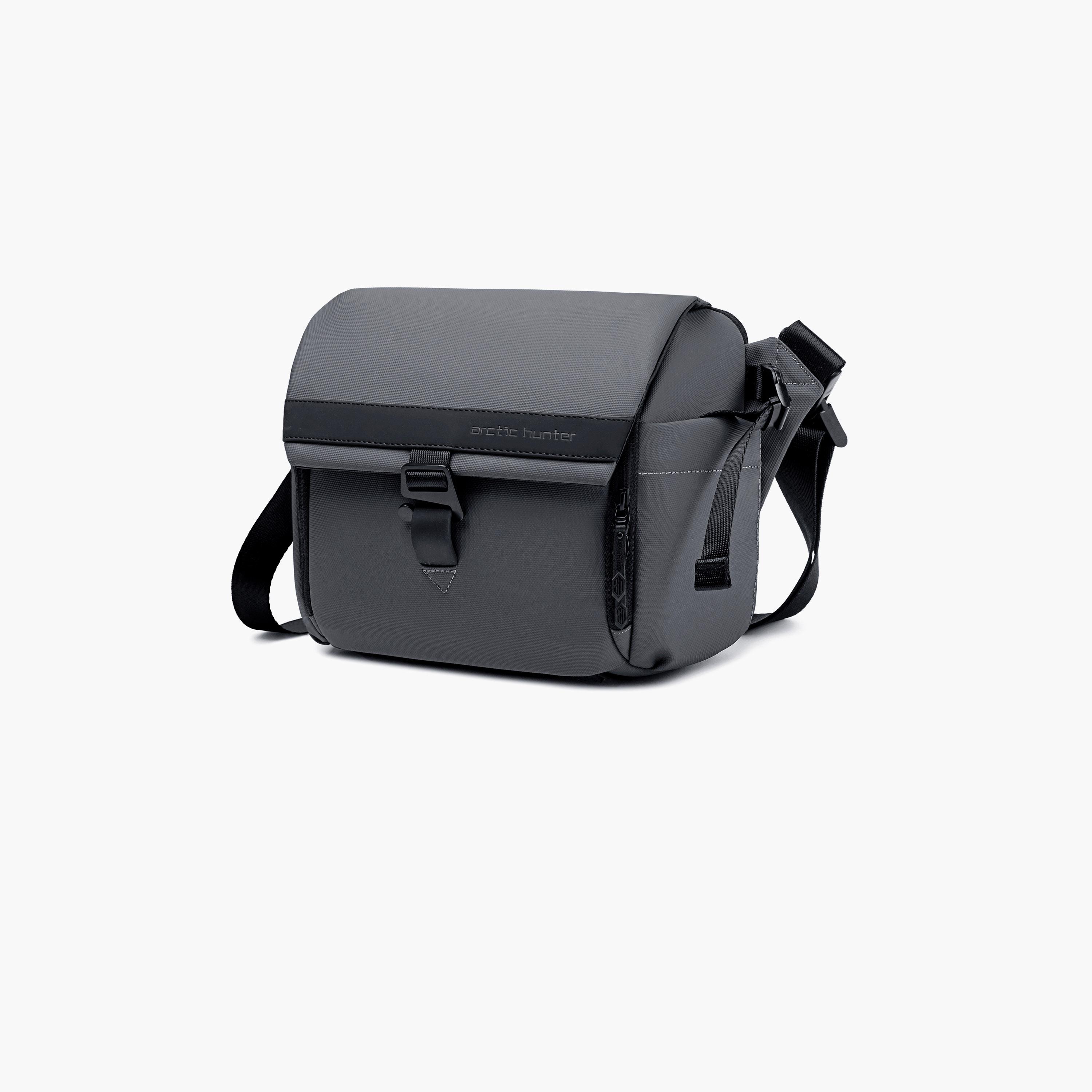 Arctic Hunter Water-Resistant Camera Shoulder Bag with Zipper Closure and Tripod Holder-men-bags-image-3