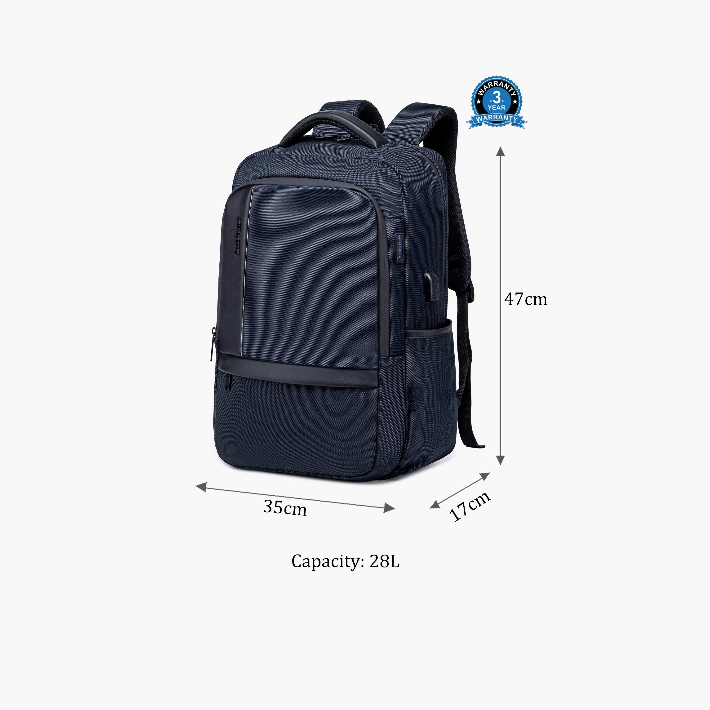Arctic Hunter 28L | 18 Inches Laptop Bag Polyester with Built-in USB Port | B00120C-travel-luggagesandbags-backpacks-image-2