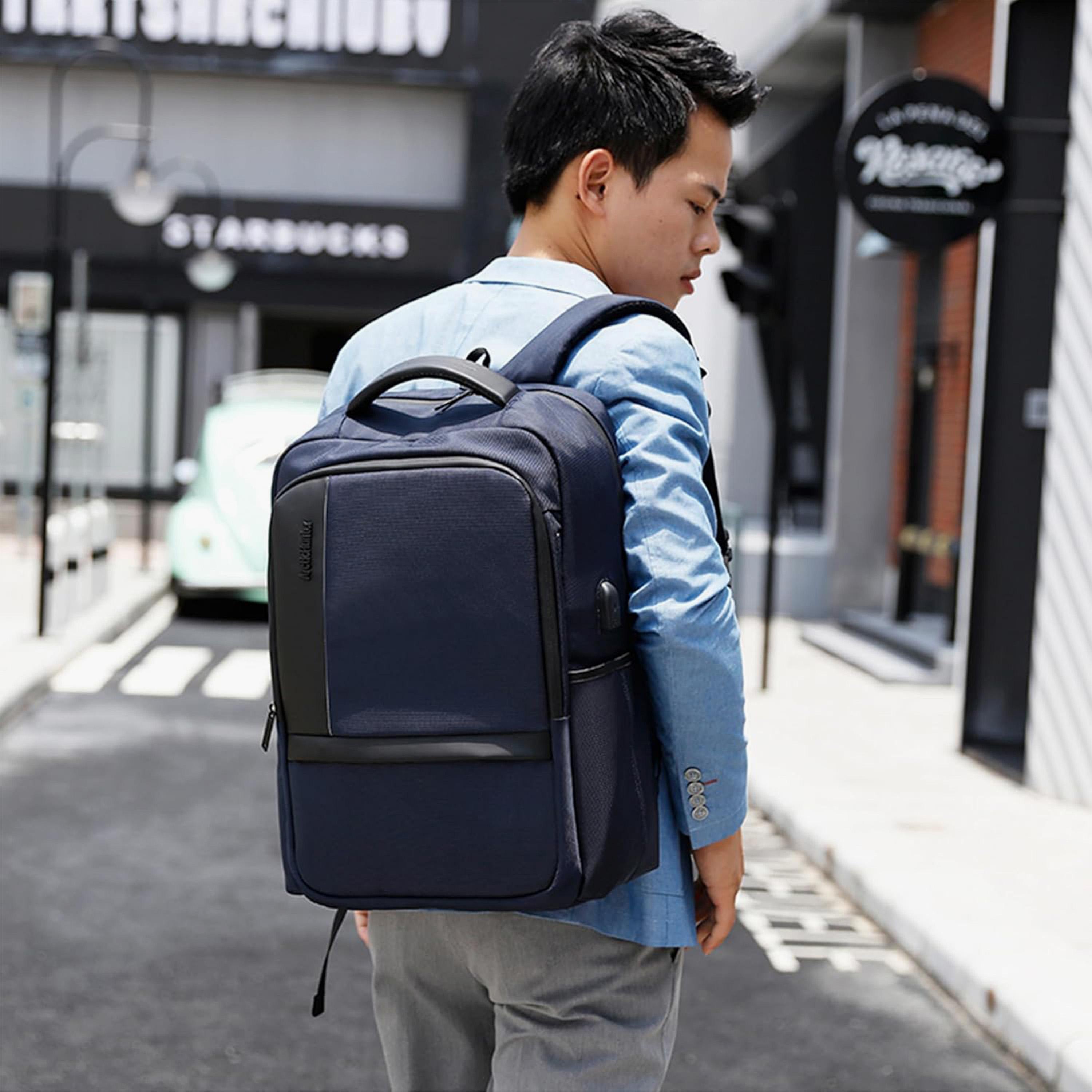 Arctic Hunter 28L | 18 Inches Laptop Bag Polyester with Built-in USB Port | B00120C-travel-luggagesandbags-backpacks-image-6