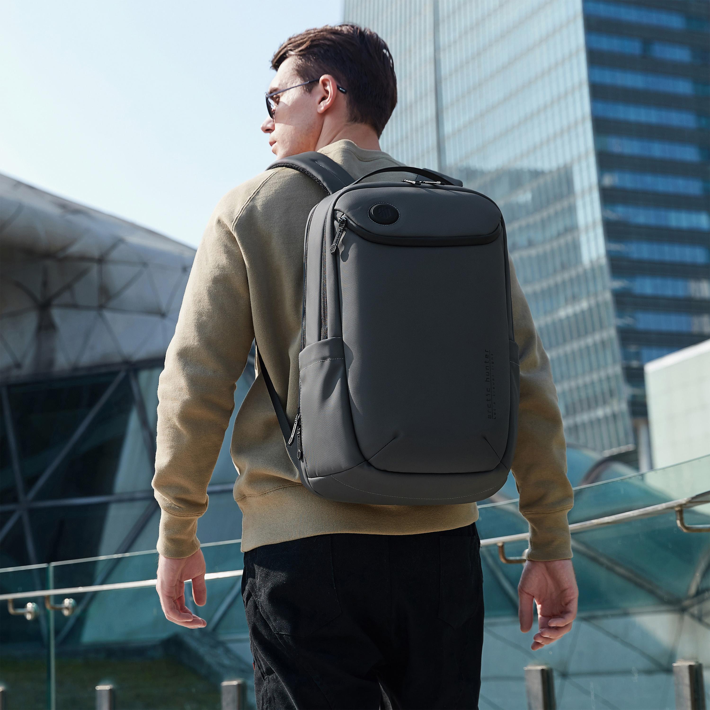 Arctic Hunter 25L | 18.8 Inches Laptop Bag Polyester Blend with Built-in USB/Headphone Port | B00555-travel-luggagesandbags-backpacks-image-6