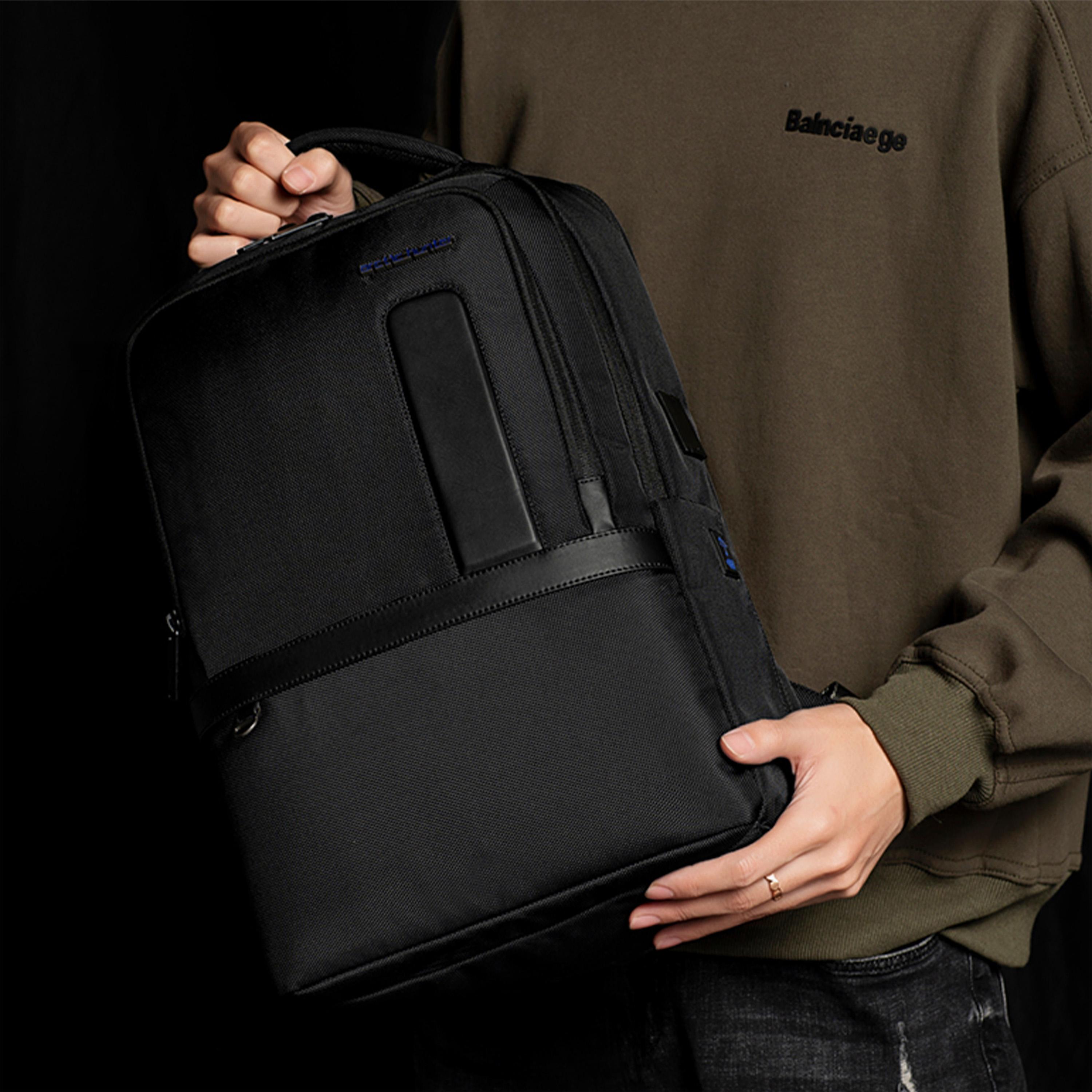 Arctic Hunter 17.3 Inches Laptop Bag Polyester Blend with Built-in USB Port | B00490-travel-luggagesandbags-backpacks-image-6