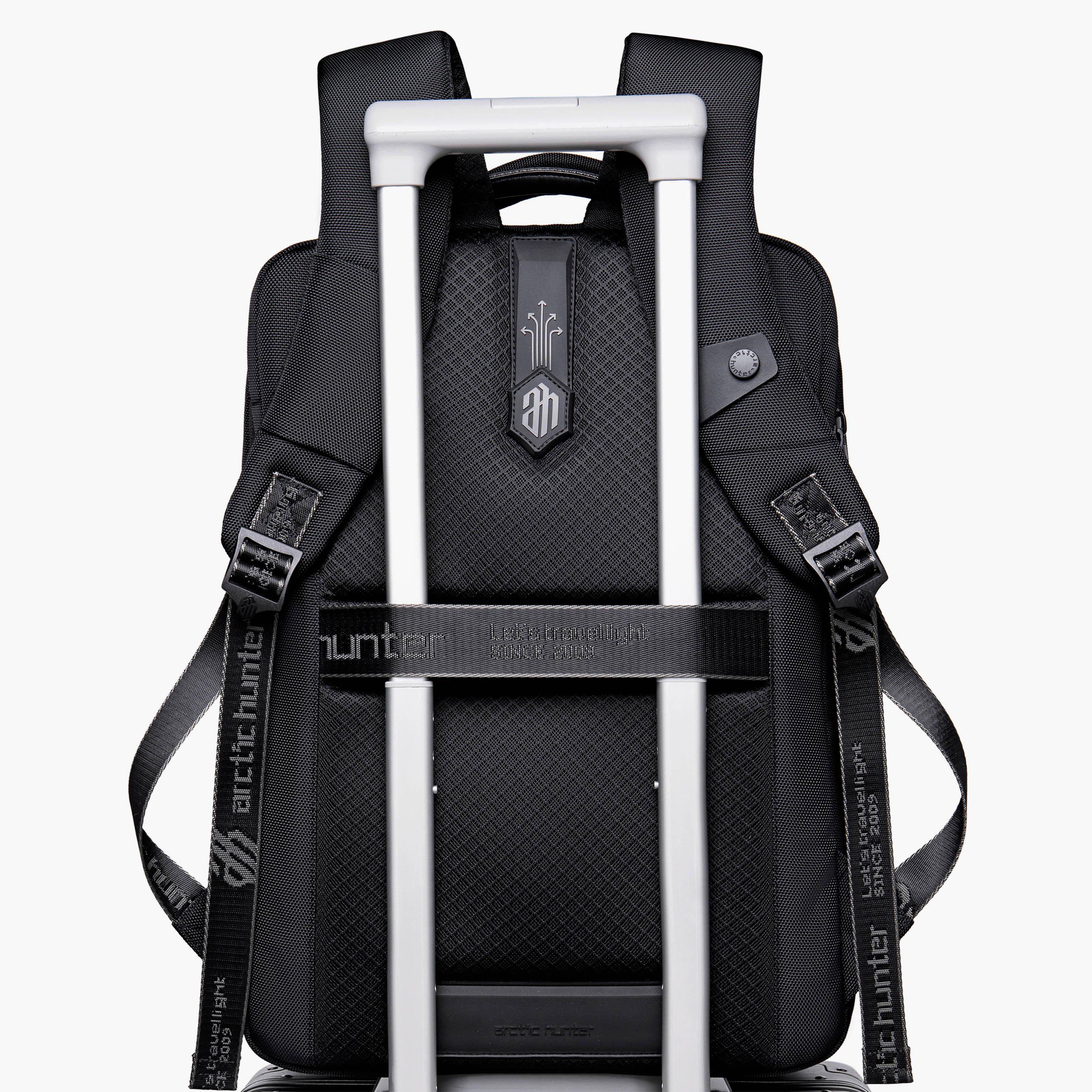 Arctic Hunter 17.3 Inches Laptop Bag Polyester Blend with Built-in USB Port | B00490-travel-luggagesandbags-backpacks-image-7