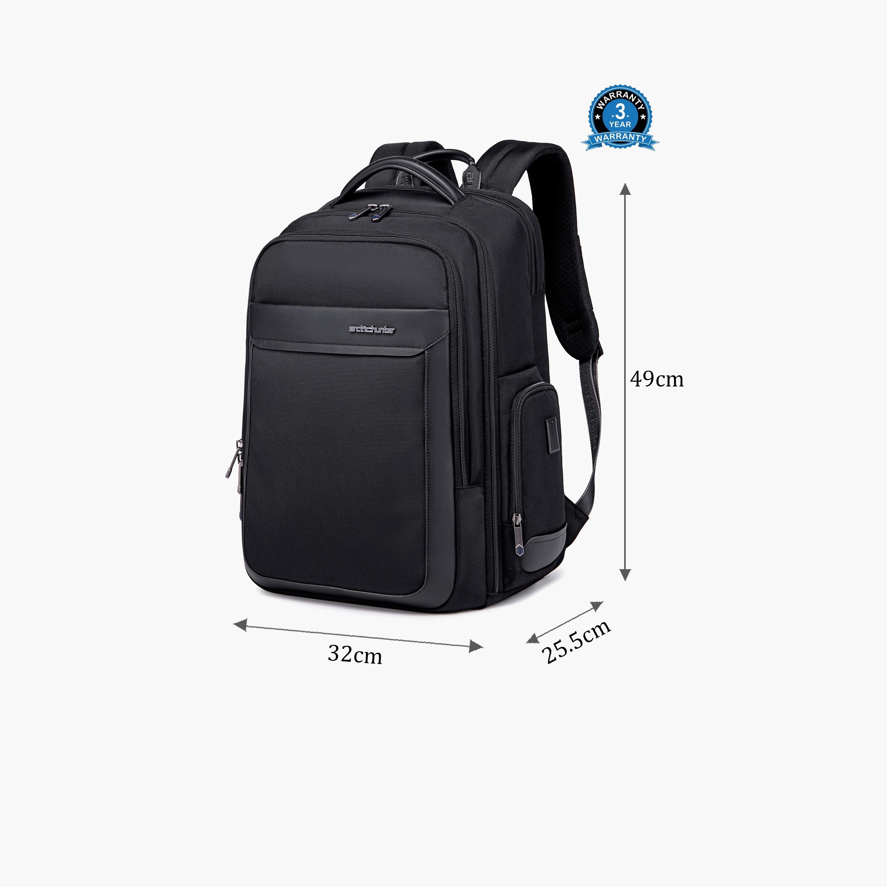Arctic Hunter 19 Inches Laptop Bag Polyester with Built-in USB/Headphone Port | B00544-travel-luggagesandbags-backpacks-image-2