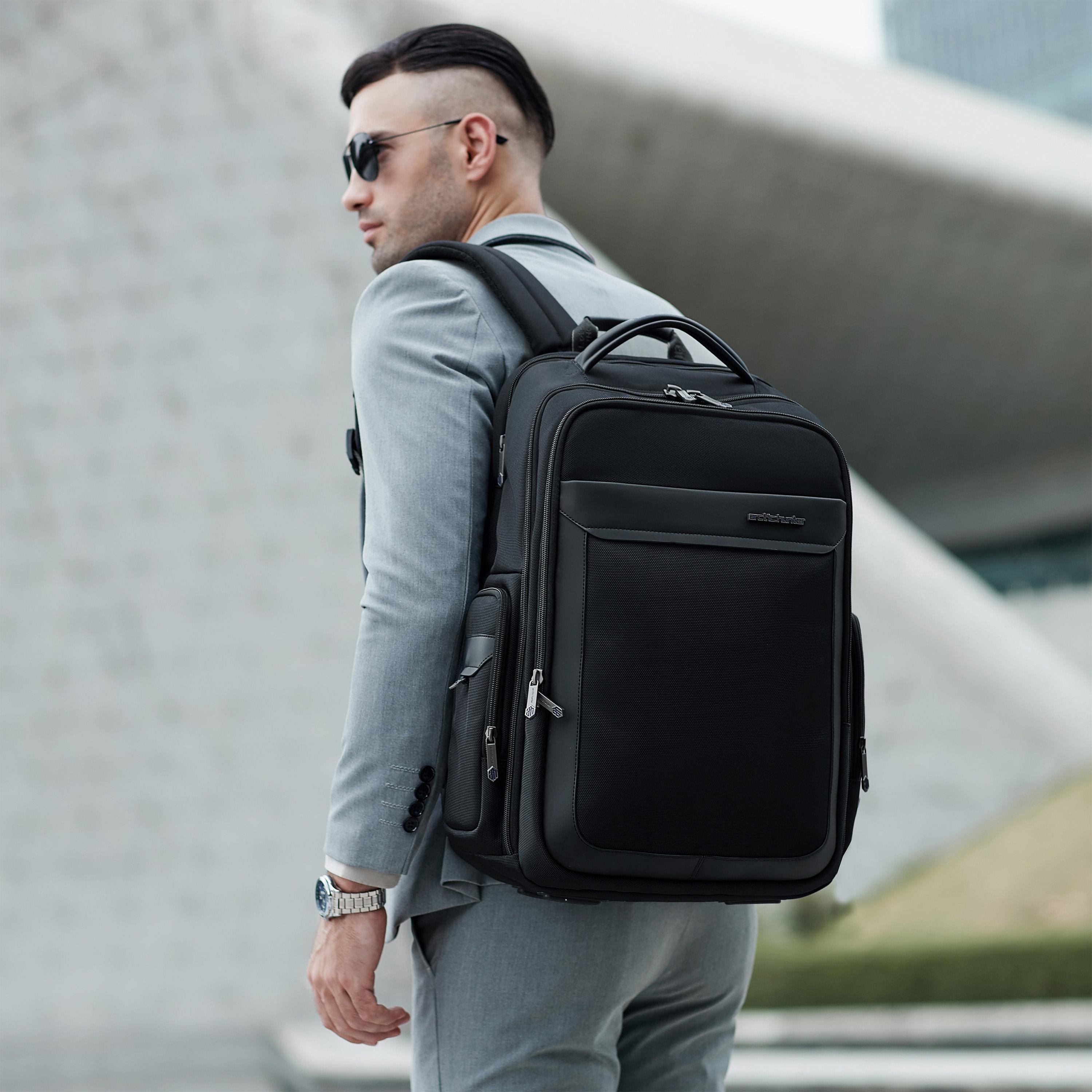 Arctic Hunter 19 Inches Laptop Bag Polyester with Built-in USB/Headphone Port | B00544-travel-luggagesandbags-backpacks-image-6