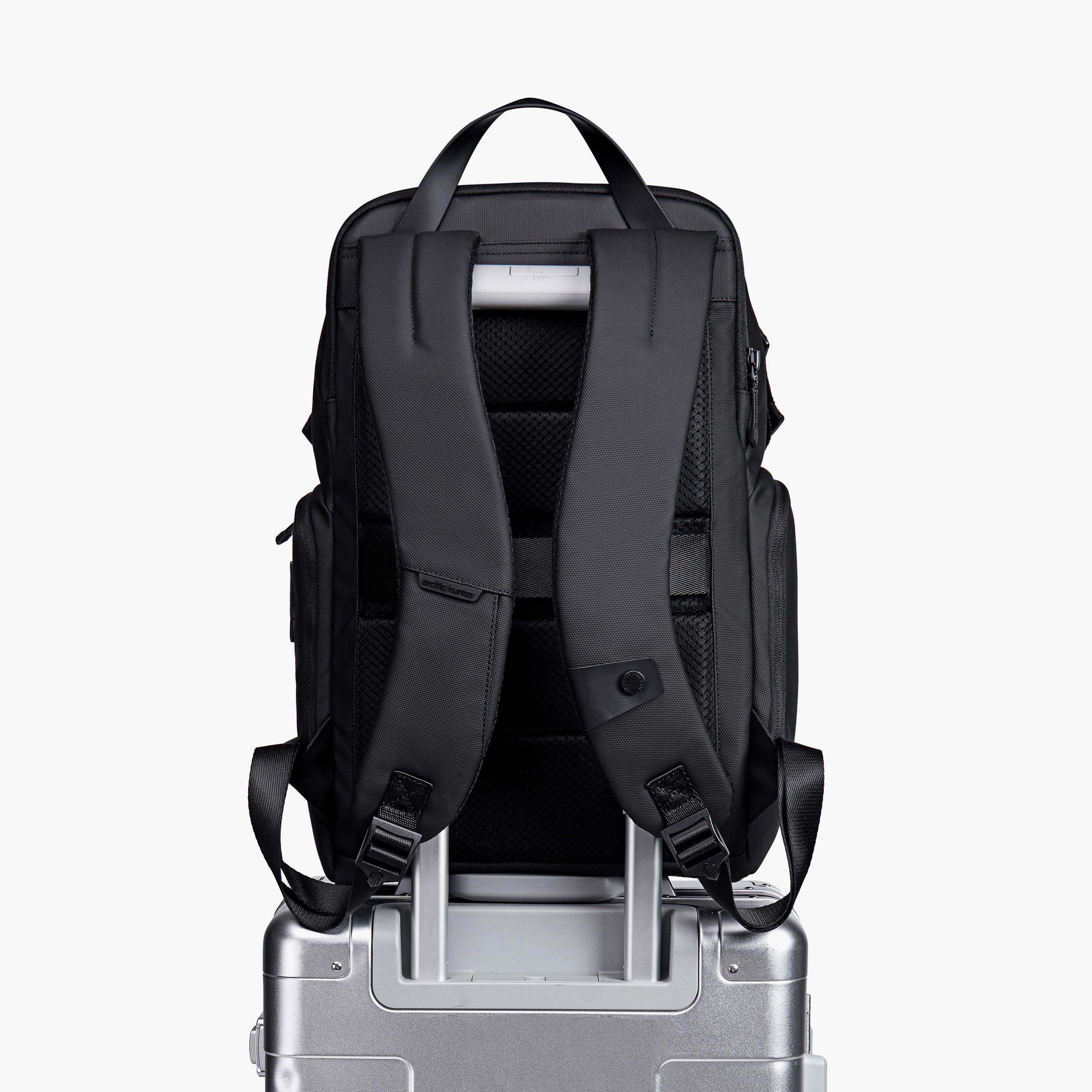 Arctic Hunter 21L | 17 Inches Laptop Bag Polyester Blend with TSA Opening | B00562-travel-luggagesandbags-backpacks-image-7