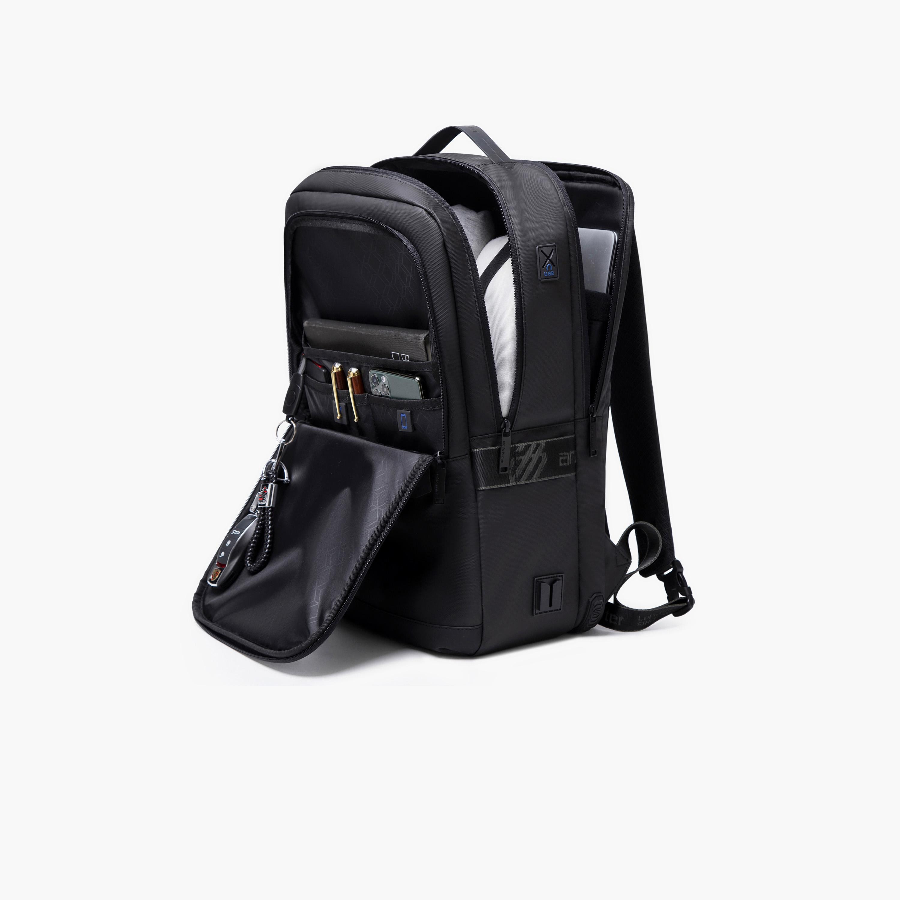 Arctic Hunter 20L | 17.3 Inches Laptop Bag Polyester with Built-in USB Port | B00483-men-bags-image-4