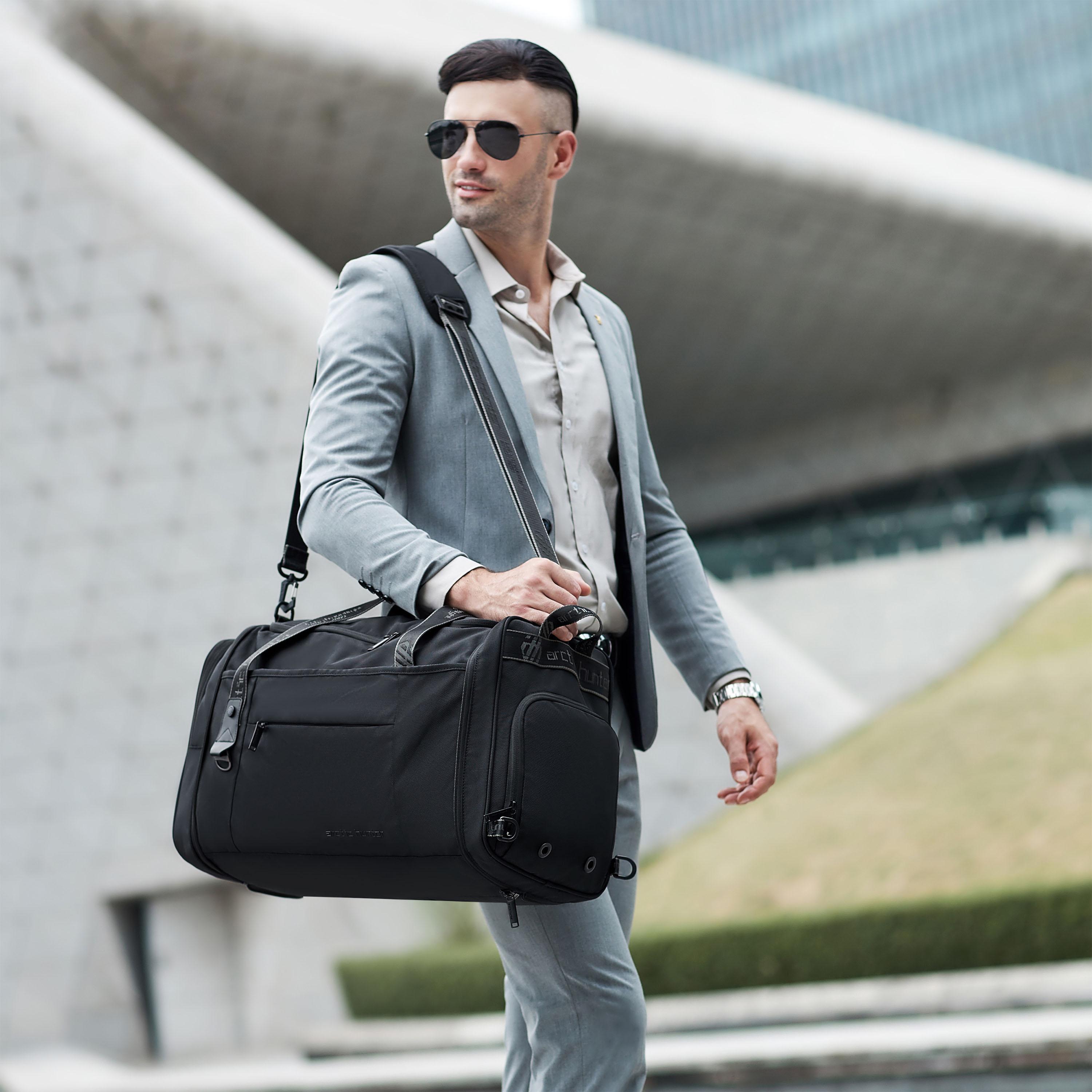 Arctic Hunter Water-Resistant Duffel Bag with Zipper Closure-travel-luggagesandbags-dufflebags-image-6