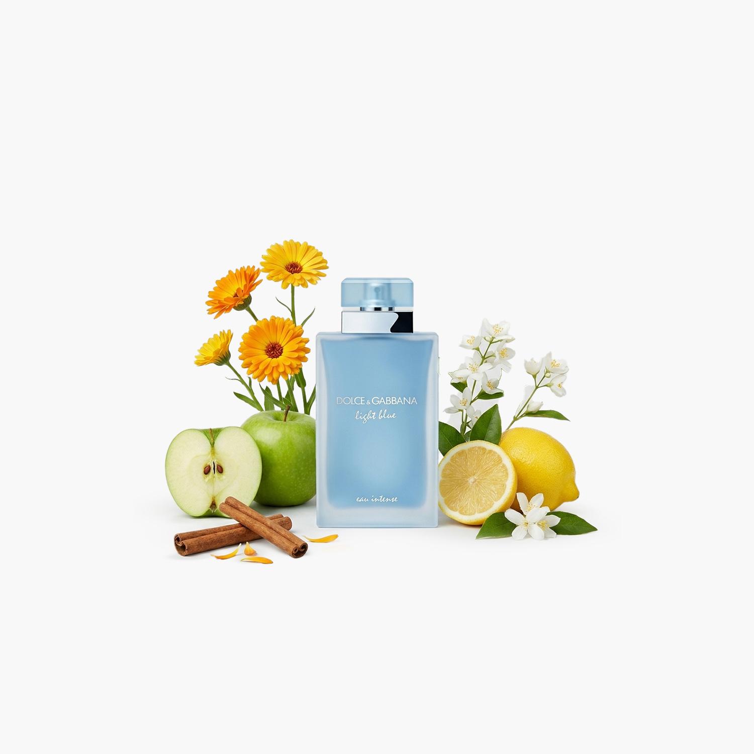 Dolce & Gabbana Light Blue Eau Intense EDP for Women - 100 ml-beautyandpersonalcare-fragrance-women-image-3