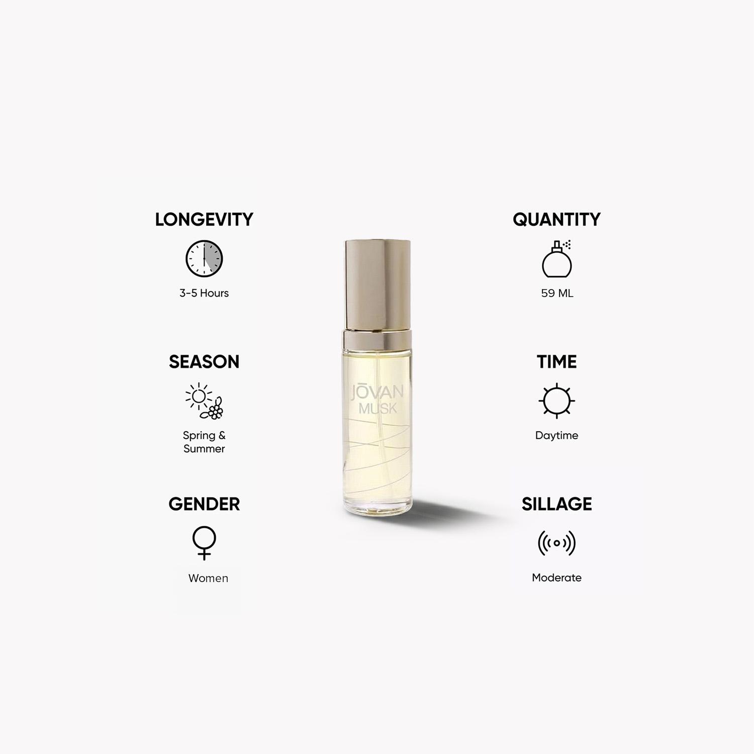 Jovan Musk Eau de Cologne Spray for Women - 59 ml-beautyandpersonalcare-fragrance-women-image-5