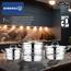 Korkmaz Alfaron 7-Piece Stainless Steel Induction Base Cookware Set-InfluencerCodes_Ramadan26_All_20012026-image-5