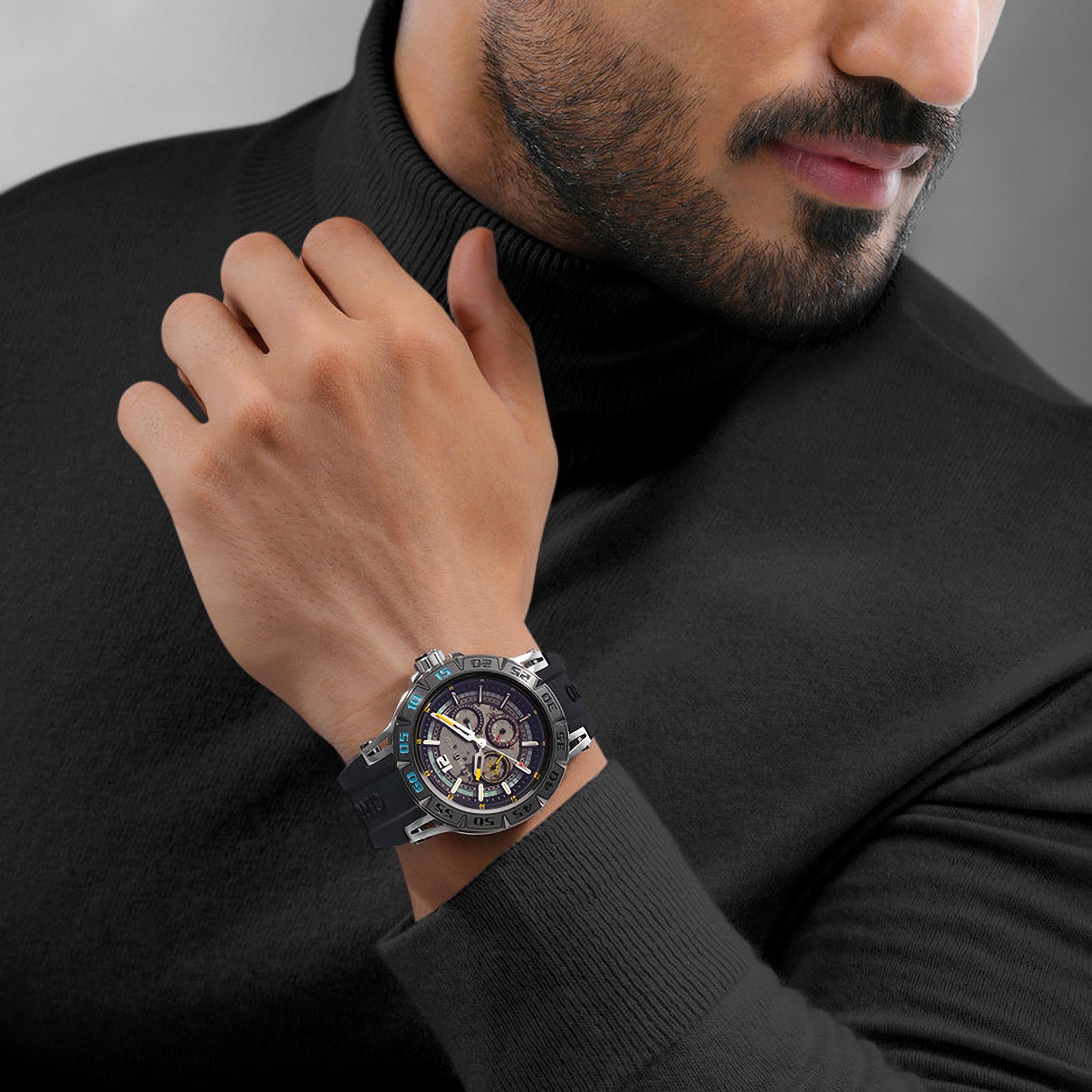 Cerruti 1881 Men's 54 MM Black Analog Silicone Watch | CIWGQ0050301-men-watchesandjewellery-watches-image-5