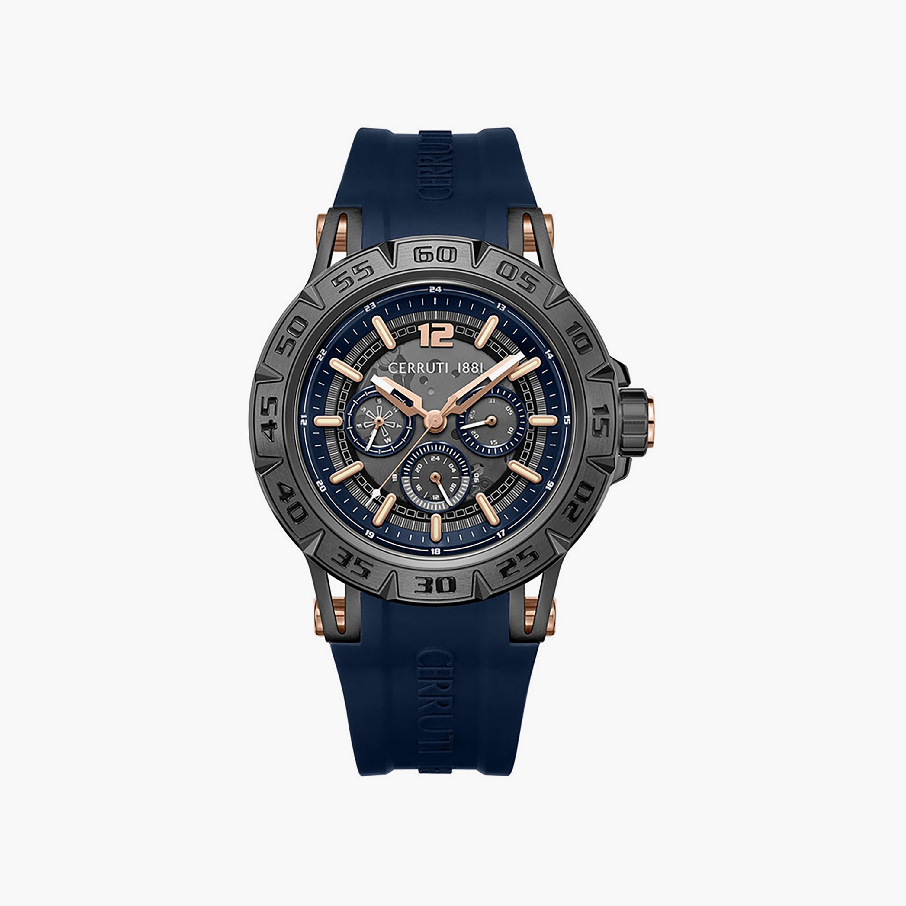 ساعة للرجال 54 ملم أنالوج سيليكون أزرق من شيروتي 1881 | CIWGQ0050303-men-watchesandjewellery-watches-image-1