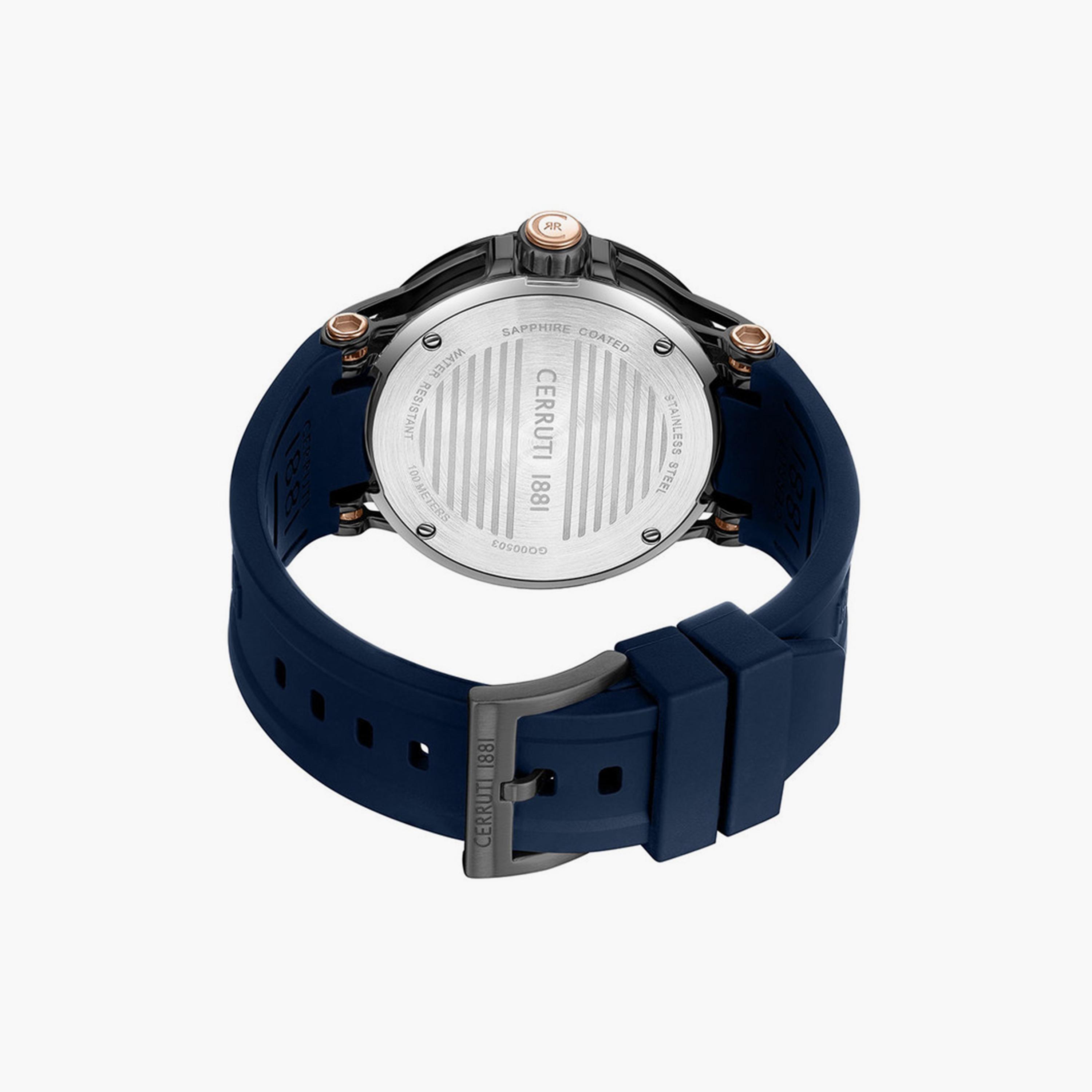 ساعة للرجال 54 ملم أنالوج سيليكون أزرق من شيروتي 1881 | CIWGQ0050303-men-watchesandjewellery-watches-image-3