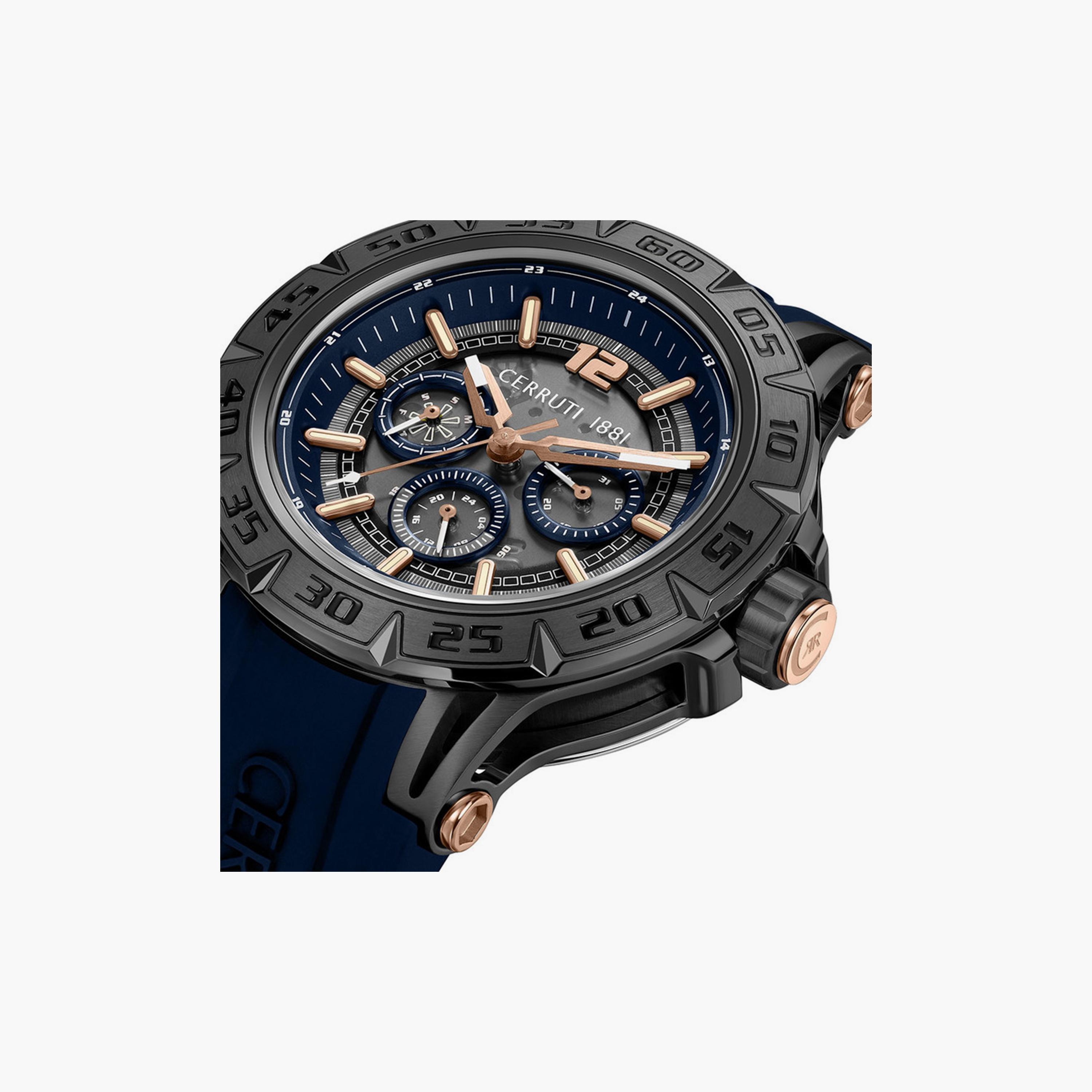 ساعة للرجال 54 ملم أنالوج سيليكون أزرق من شيروتي 1881 | CIWGQ0050303-men-watchesandjewellery-watches-image-4