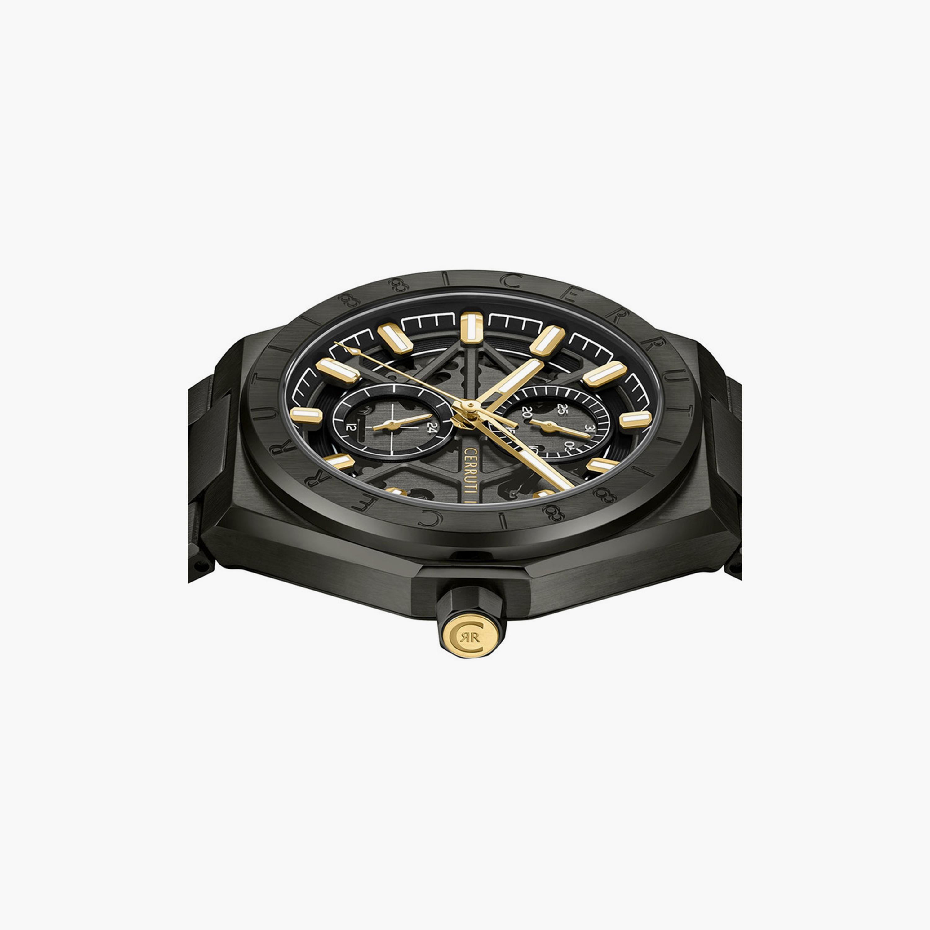 ساعة للرجال 46 ملم أنالوج ستانلس ستيل رمادي من شيروتي 1881 | CIWGK0051202-men-watchesandjewellery-watches-image-4