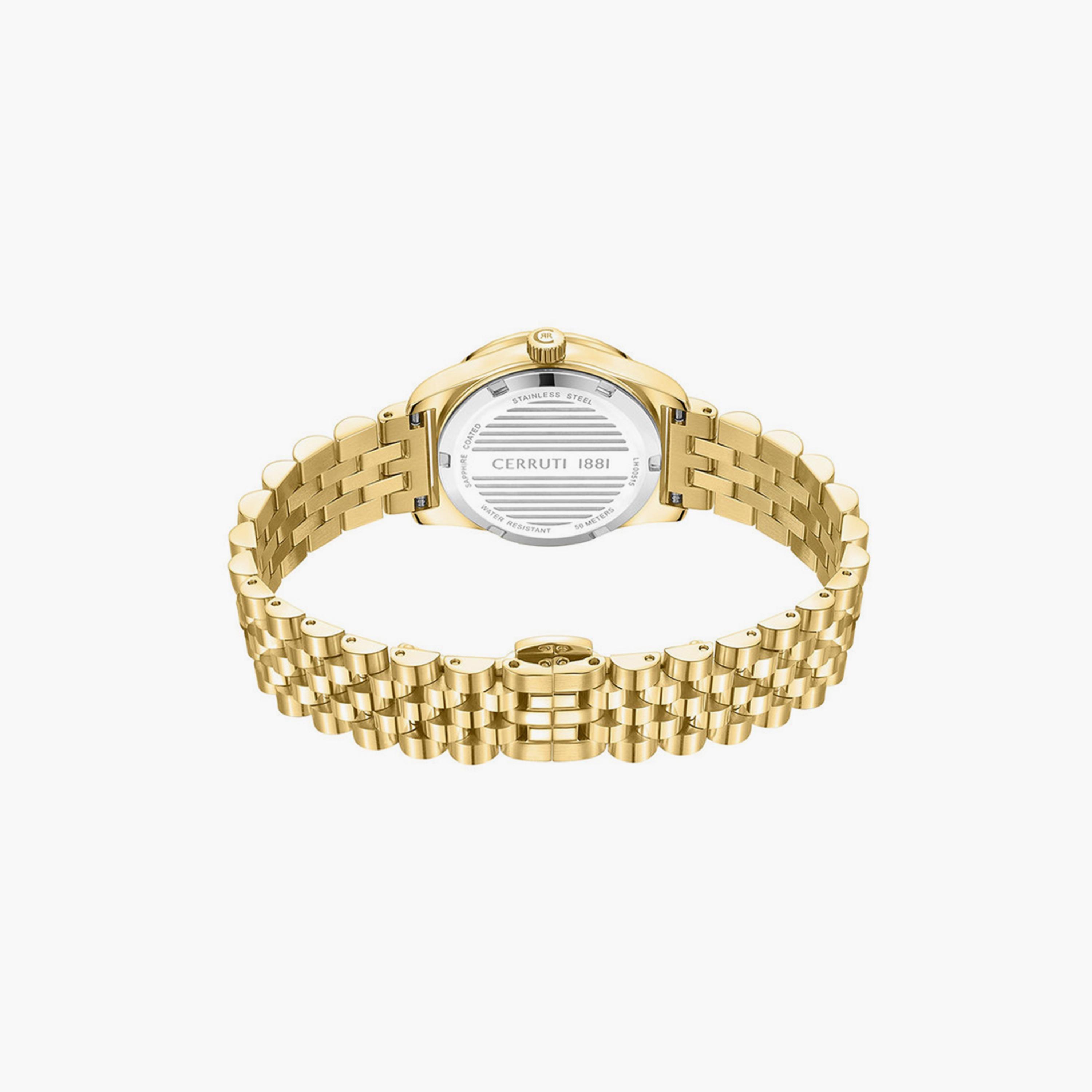 Cerruti 1881 Women's 31 MM Gold Analog Stainless Steel Watch | CIWLH0051501-women-watchesandjewellery-watches-image-3