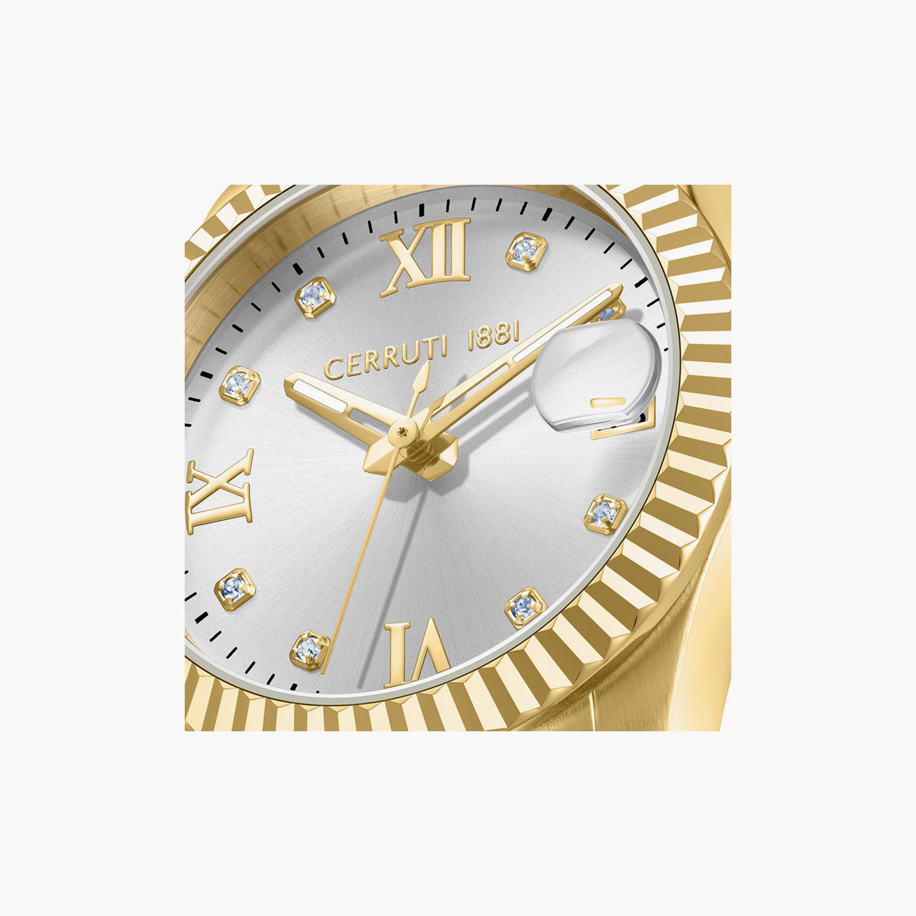 Cerruti 1881 Women's 31 MM Gold Analog Stainless Steel Watch | CIWLH0051501-women-watchesandjewellery-watches-image-4