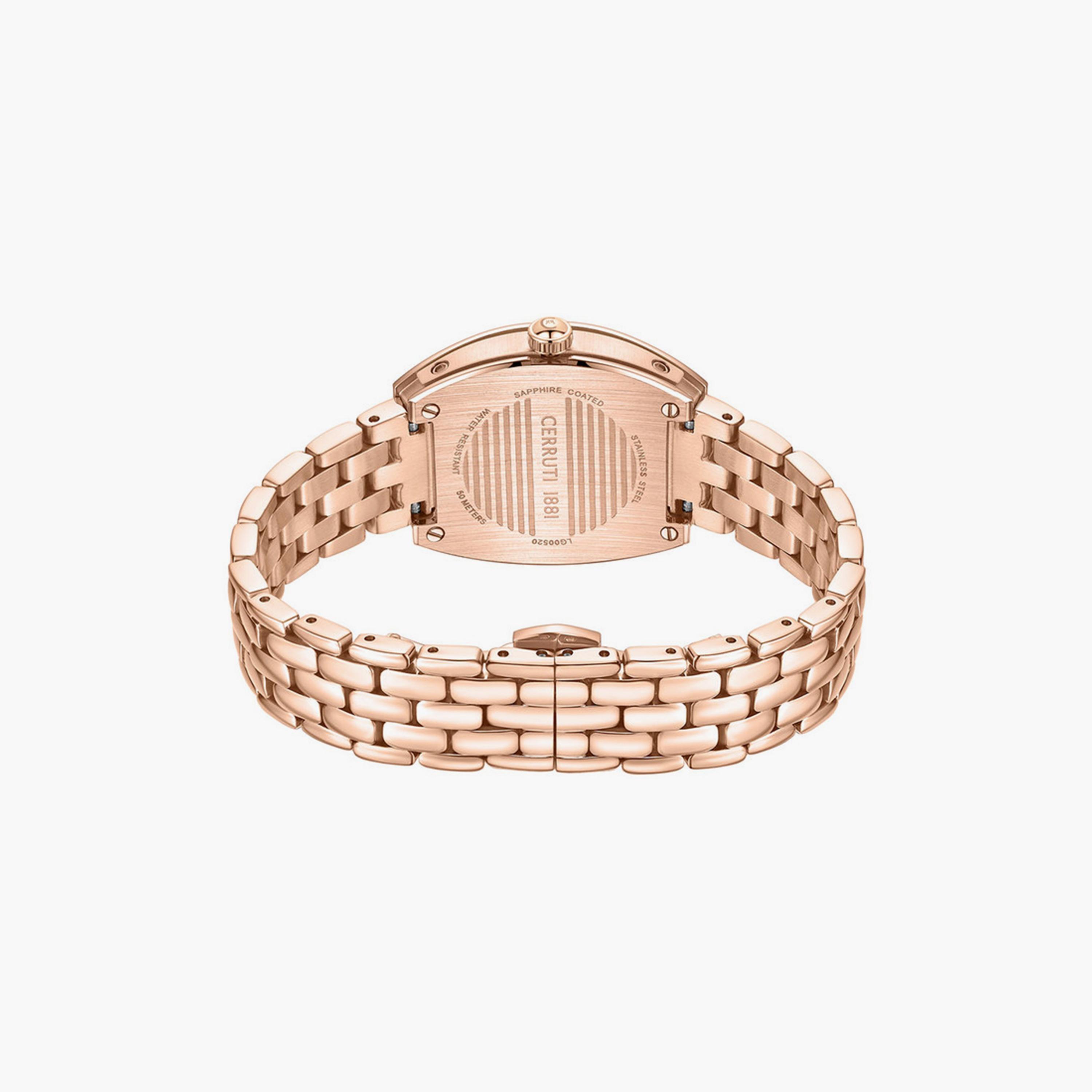 ساعة للسيدات 36 ملم أنالوج ستانلس ستيل ذهبي وردي من شيروتي 1881| CIWLG0052002-women-watchesandjewellery-watches-image-3