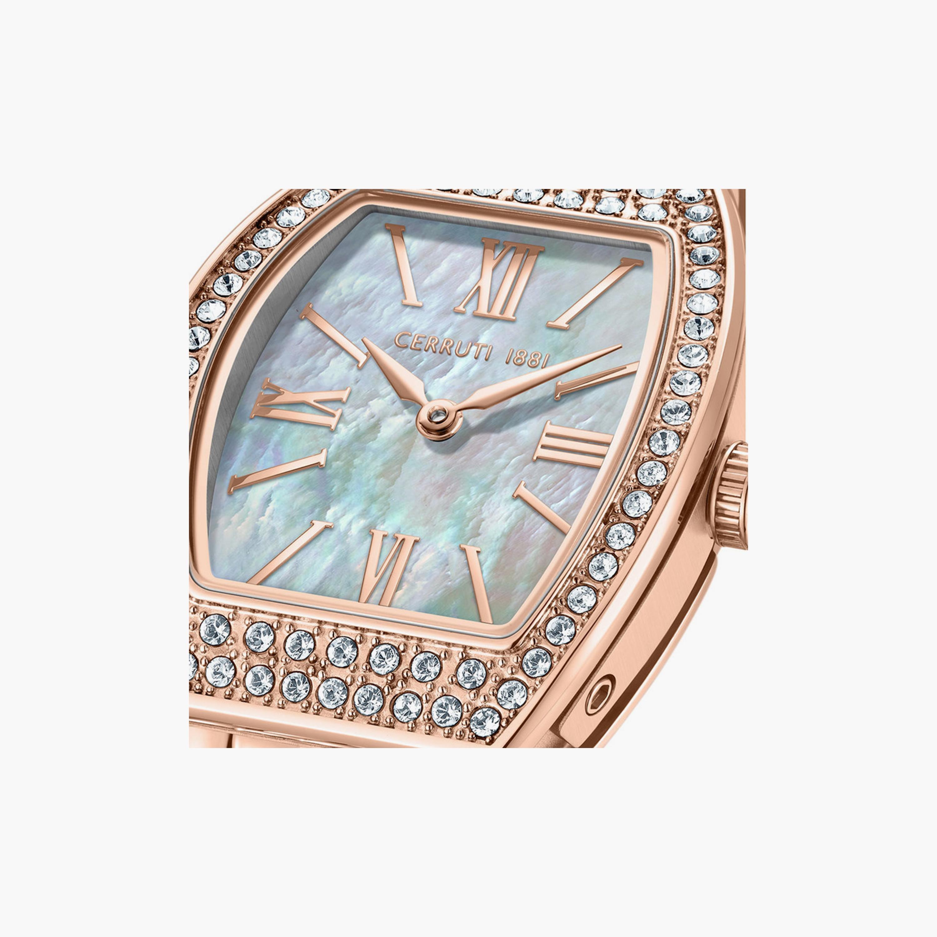 ساعة للسيدات 36 ملم أنالوج ستانلس ستيل ذهبي وردي من شيروتي 1881| CIWLG0052002-women-watchesandjewellery-watches-image-4