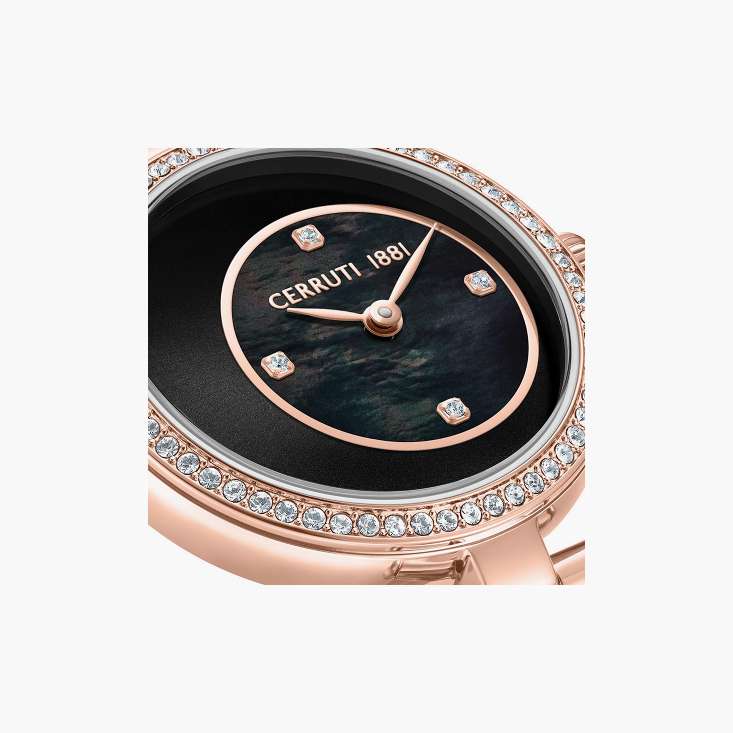 ساعة للسيدات 30 ملم أنالوج ستانلس ستيل ذهبي وردي من شيروتي 1881 | CIWLG0052102-women-watchesandjewellery-watches-image-4