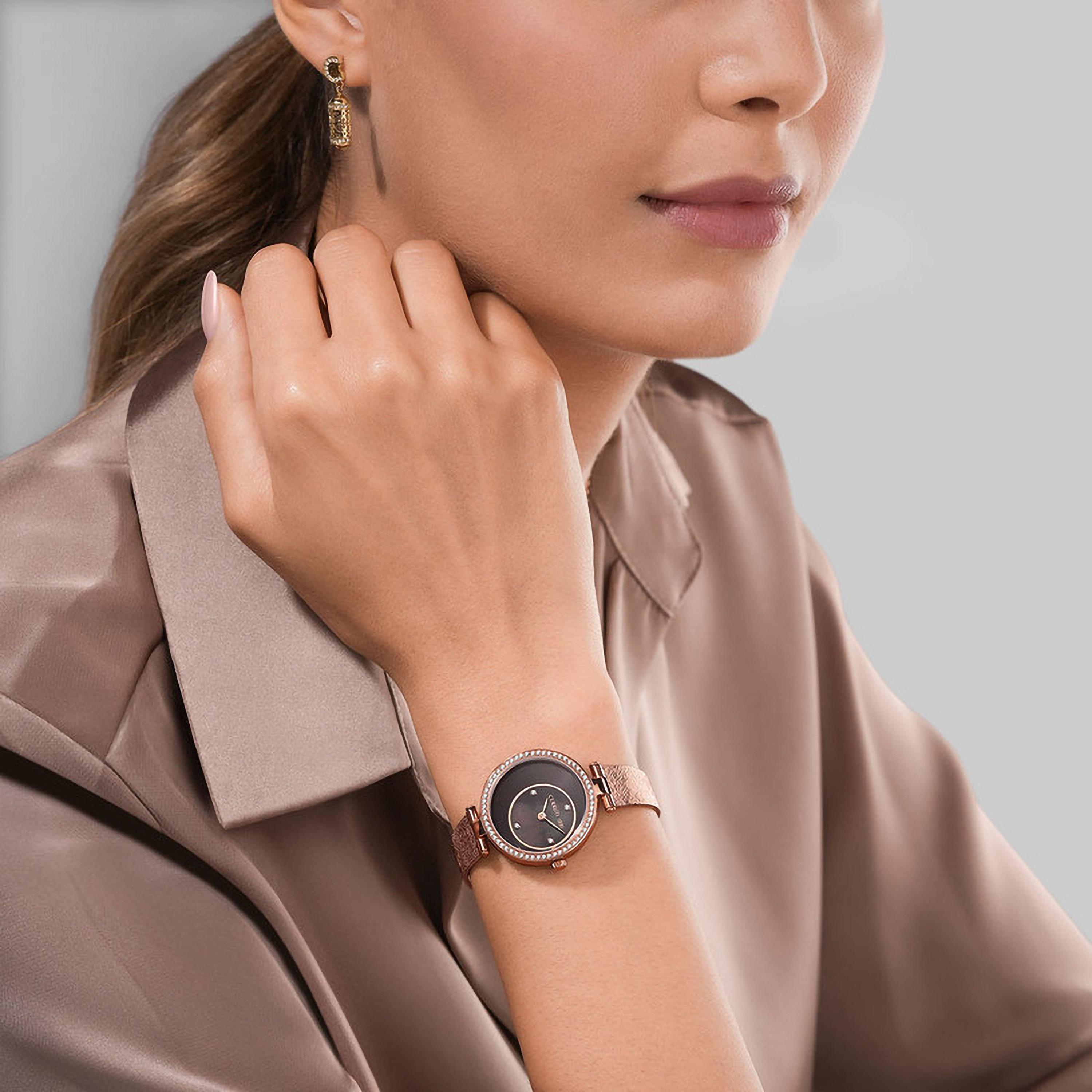 ساعة للسيدات 30 ملم أنالوج ستانلس ستيل ذهبي وردي من شيروتي 1881 | CIWLG0052102-women-watchesandjewellery-watches-image-5