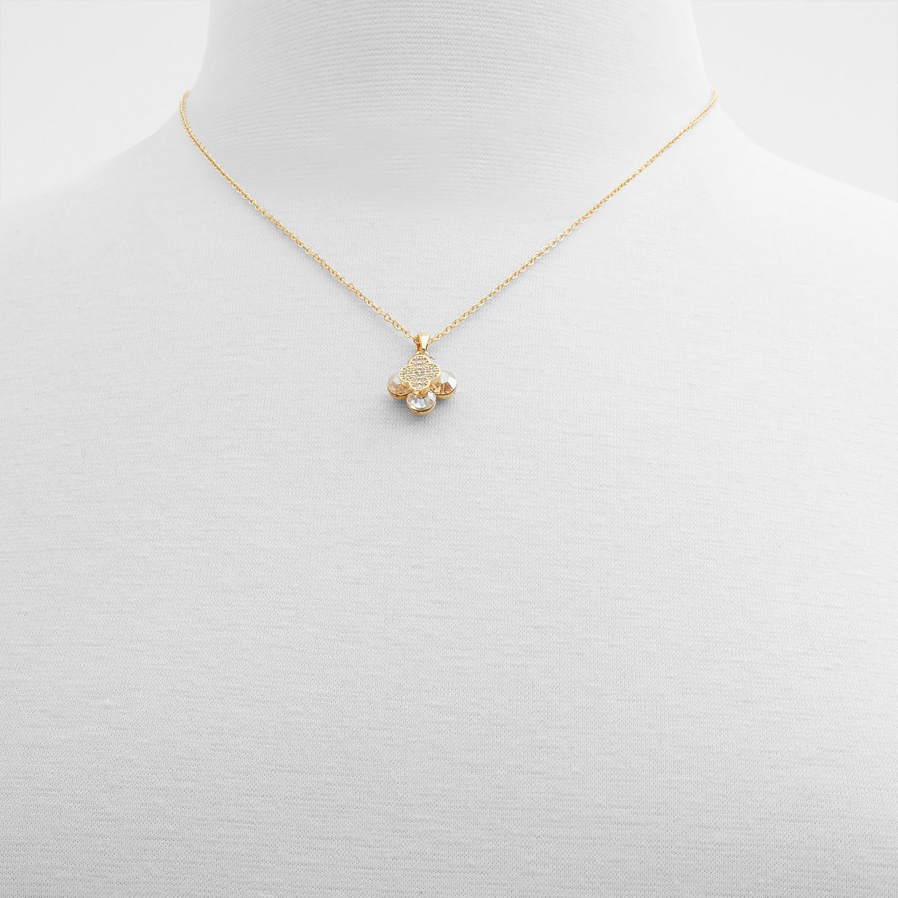 قلادة معلقة نسائية من ألدو فالاليريل بمزينة بالذهب مع مقاس واحد  |  23VALALERIEL-women-watchesandjewellery-jewellery-necklacesandpendants-image-2