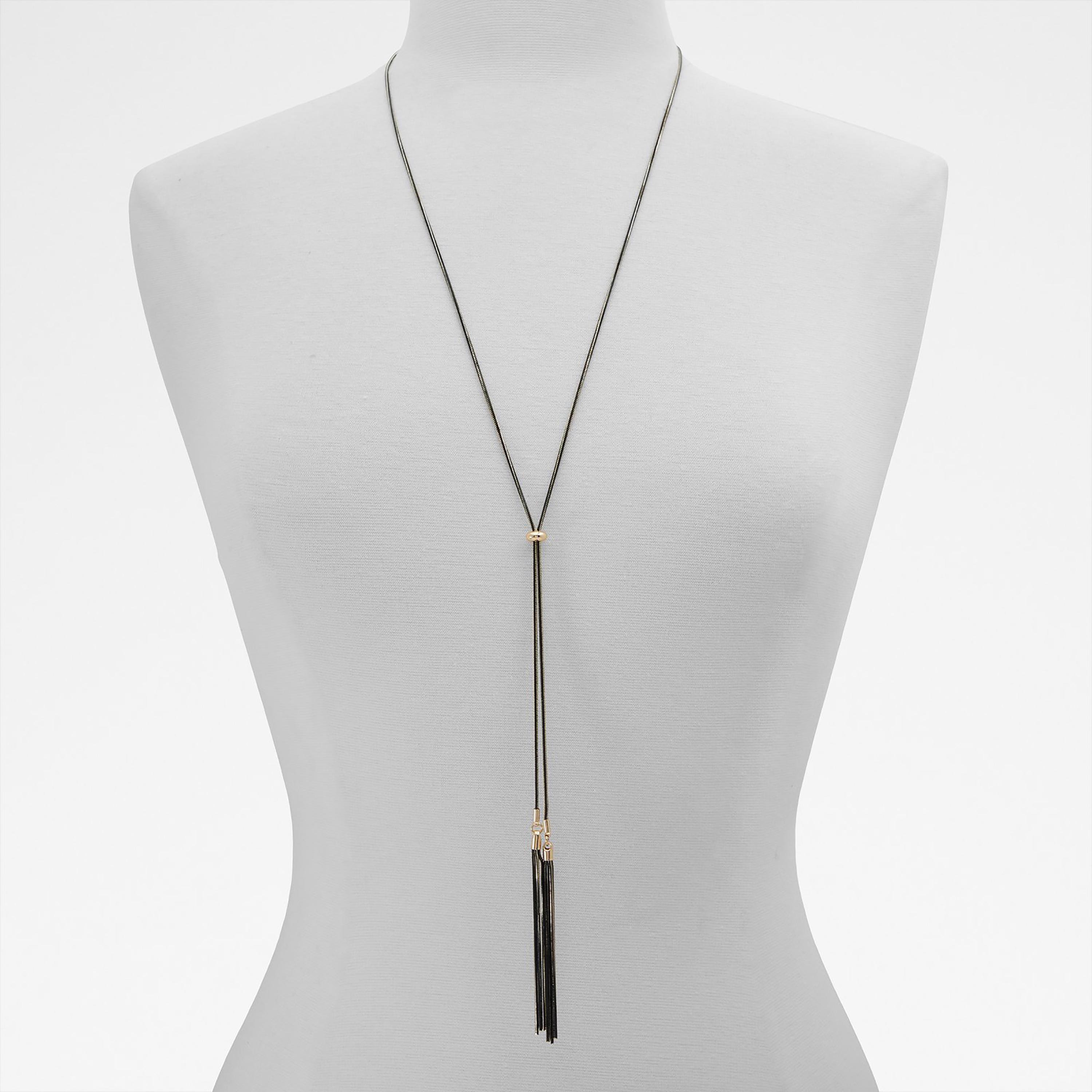 قلادة معلقة نسائية من ألدو كايفث باللون الاسود سادة بمقاس واحد  |  23CAYVETH-women-watchesandjewellery-jewellery-necklacesandpendants-image-2