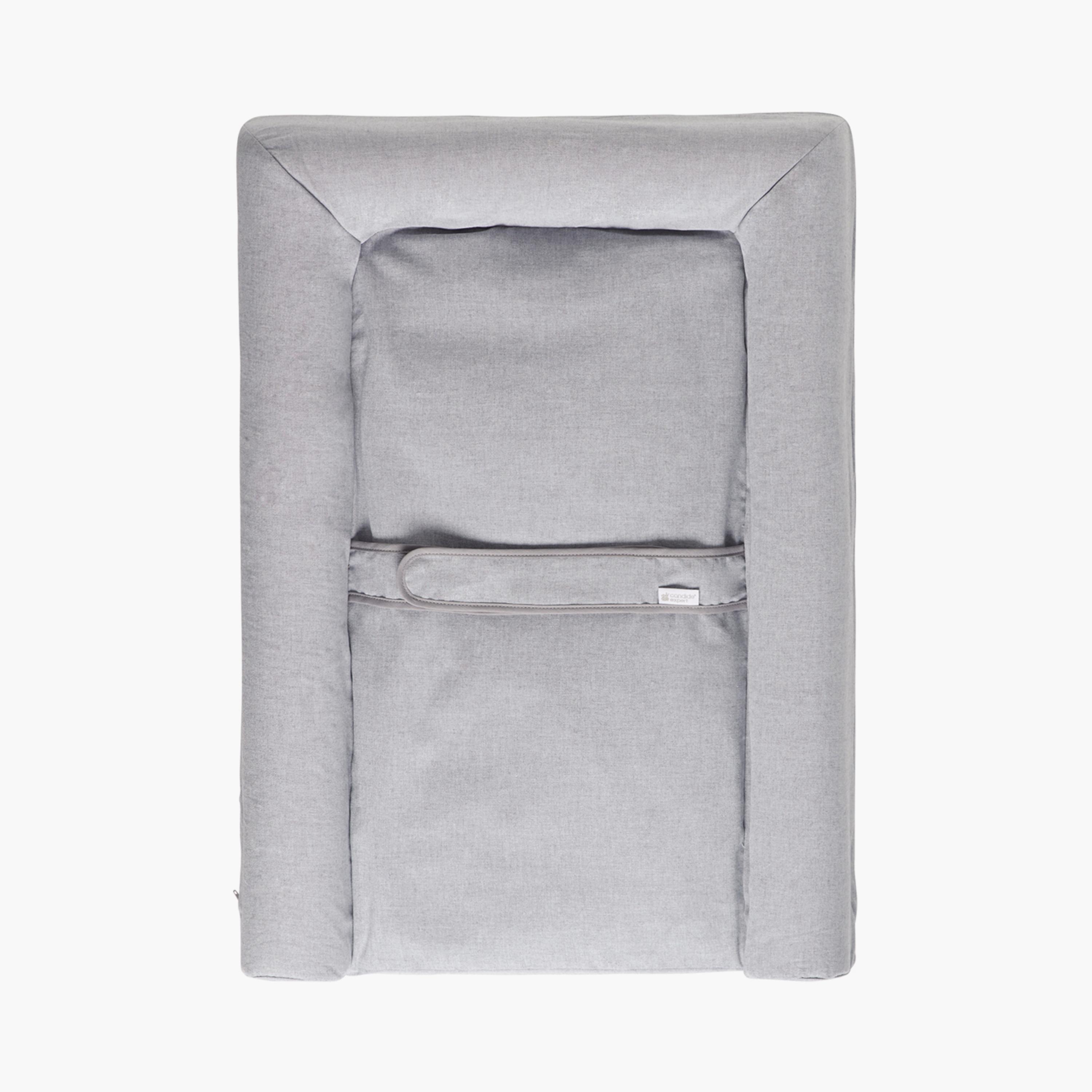 مرتبة مات كومفورت المقاومة للماء لتغيير الحفاضات من كانديد - رمادية-baby-diapering-changingmats-image-1