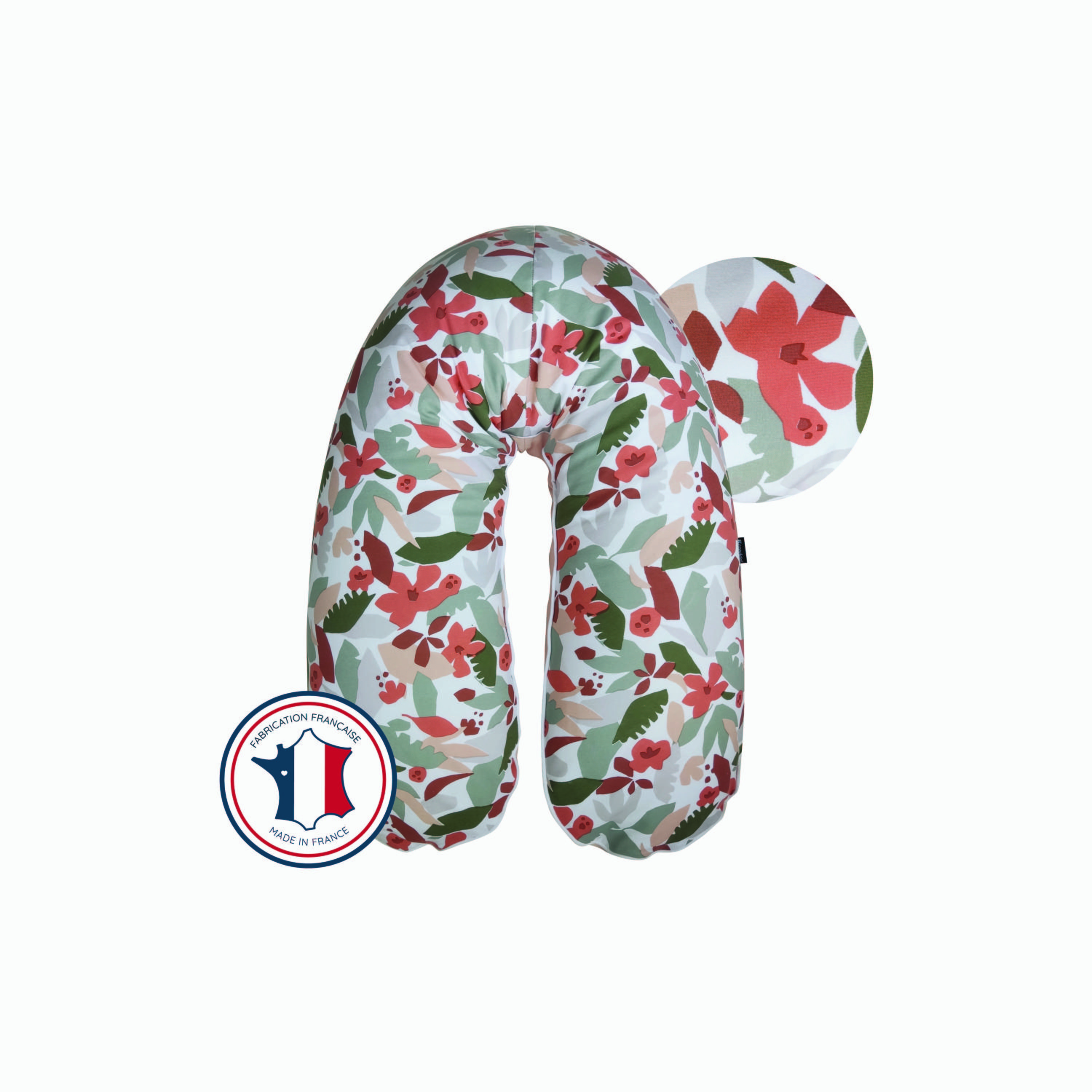 Candide 2-In-1 Floral Printed Maternity & Nursing Pillow-baby-feeding-breastfeedingandcare-image-2