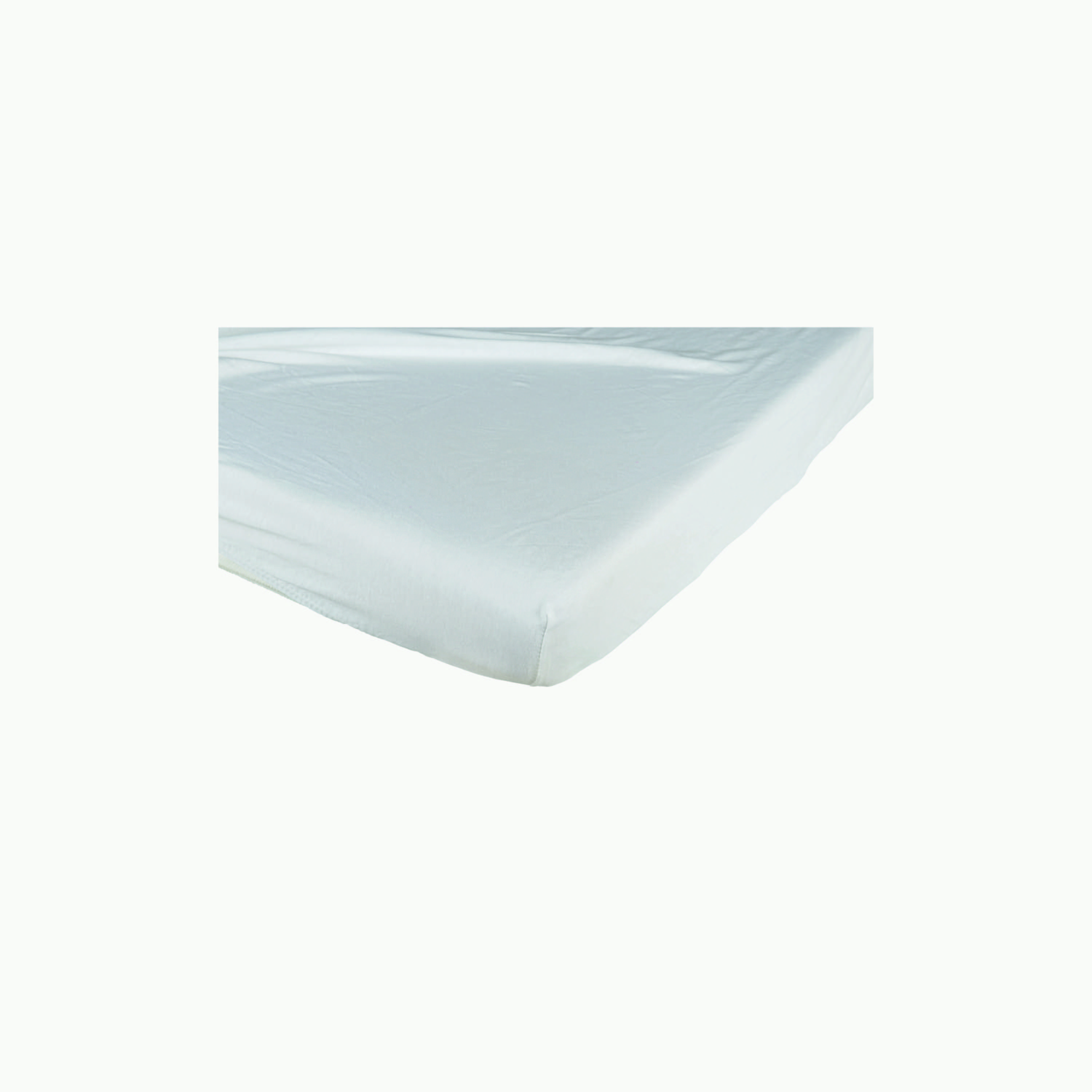 Candide Jersey Cotton Fitted Sheet - White-baby-nursery-babybedding-image-3