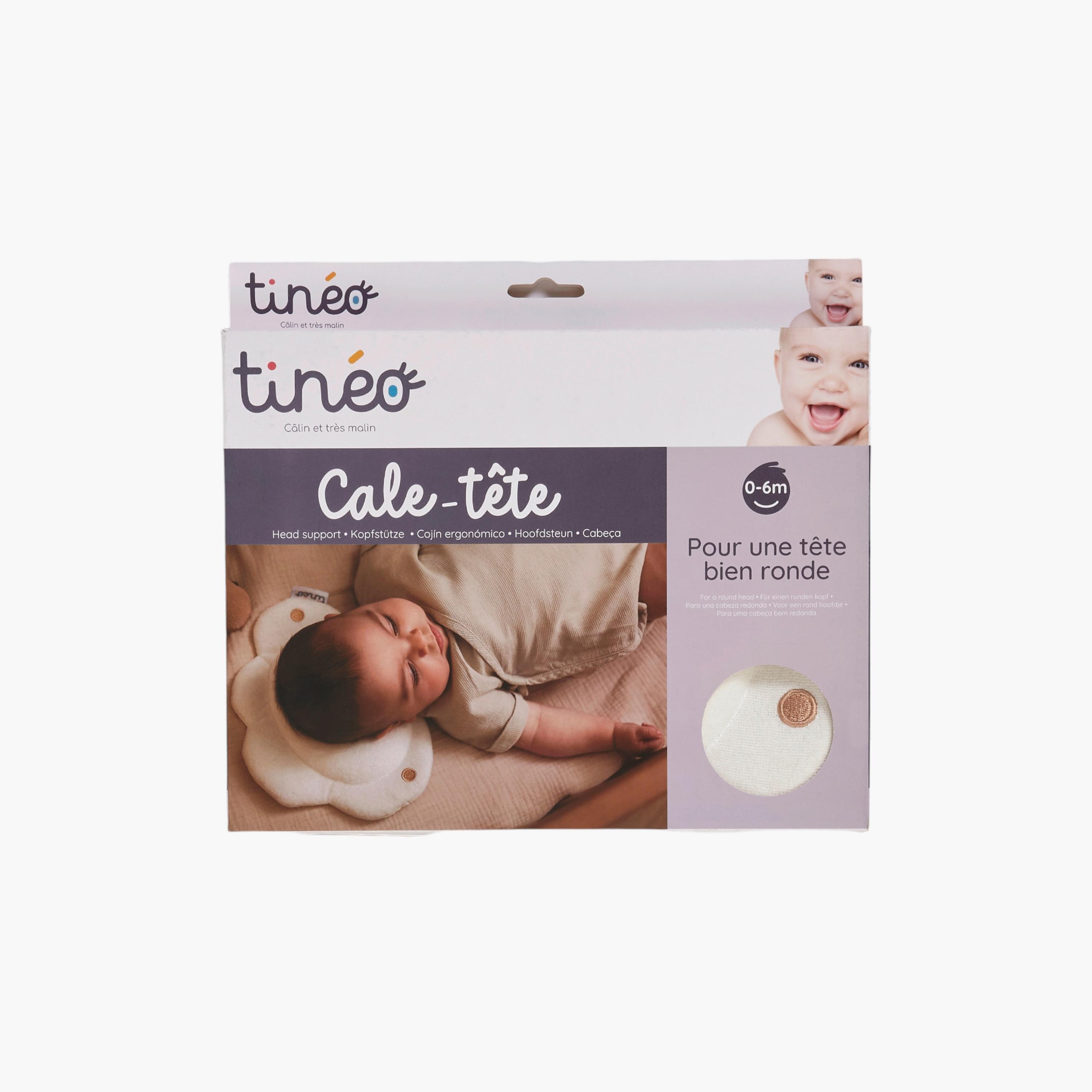 Tineo Headrest Shaper Baby Infant Pillow - Cloudy - White-baby-nursery-babybedding-image-6