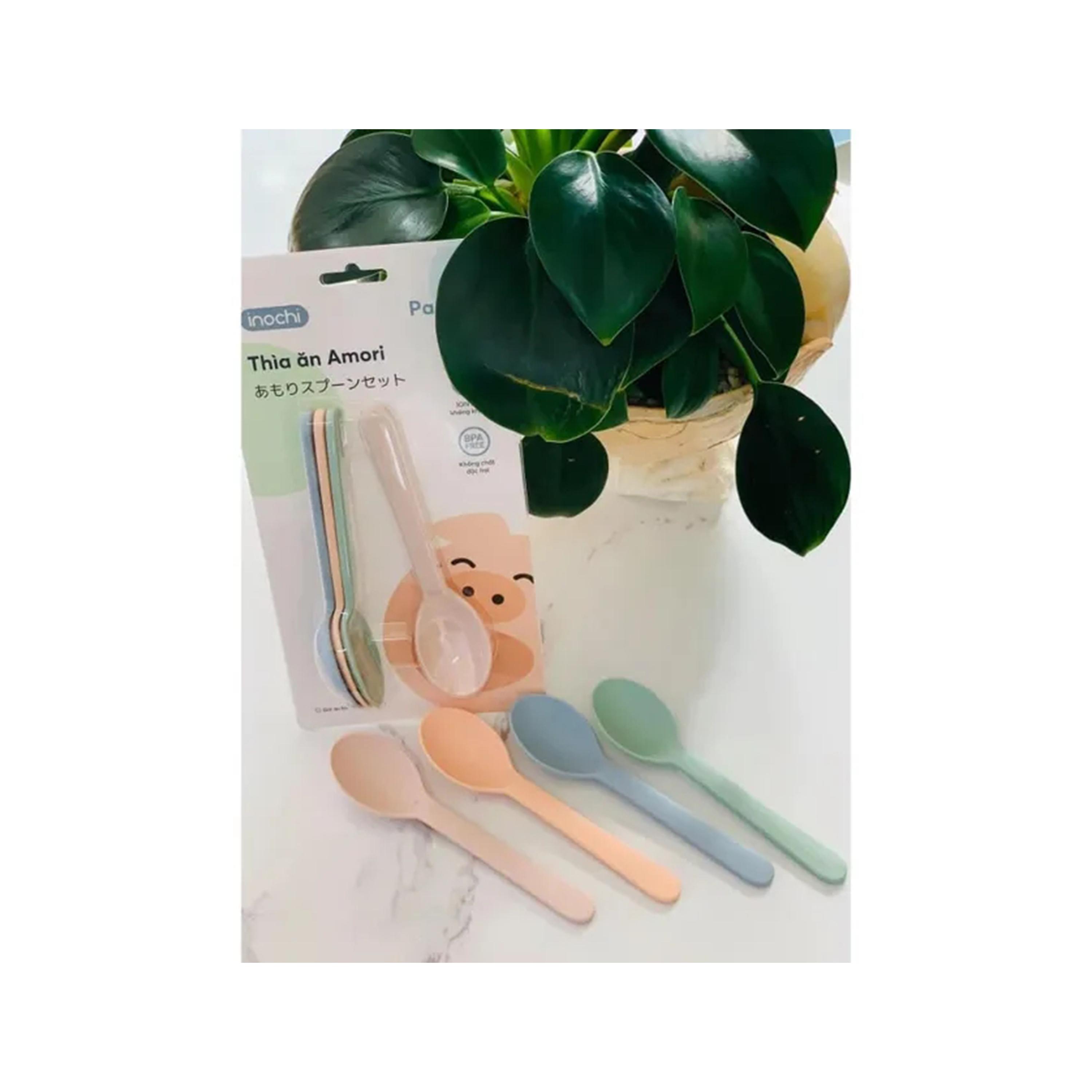 طقم ملاعق أموري مكون من 4 قطع من إينوتشي - متعدد الألوان-baby-feeding-mealtimeessentials-image-3
