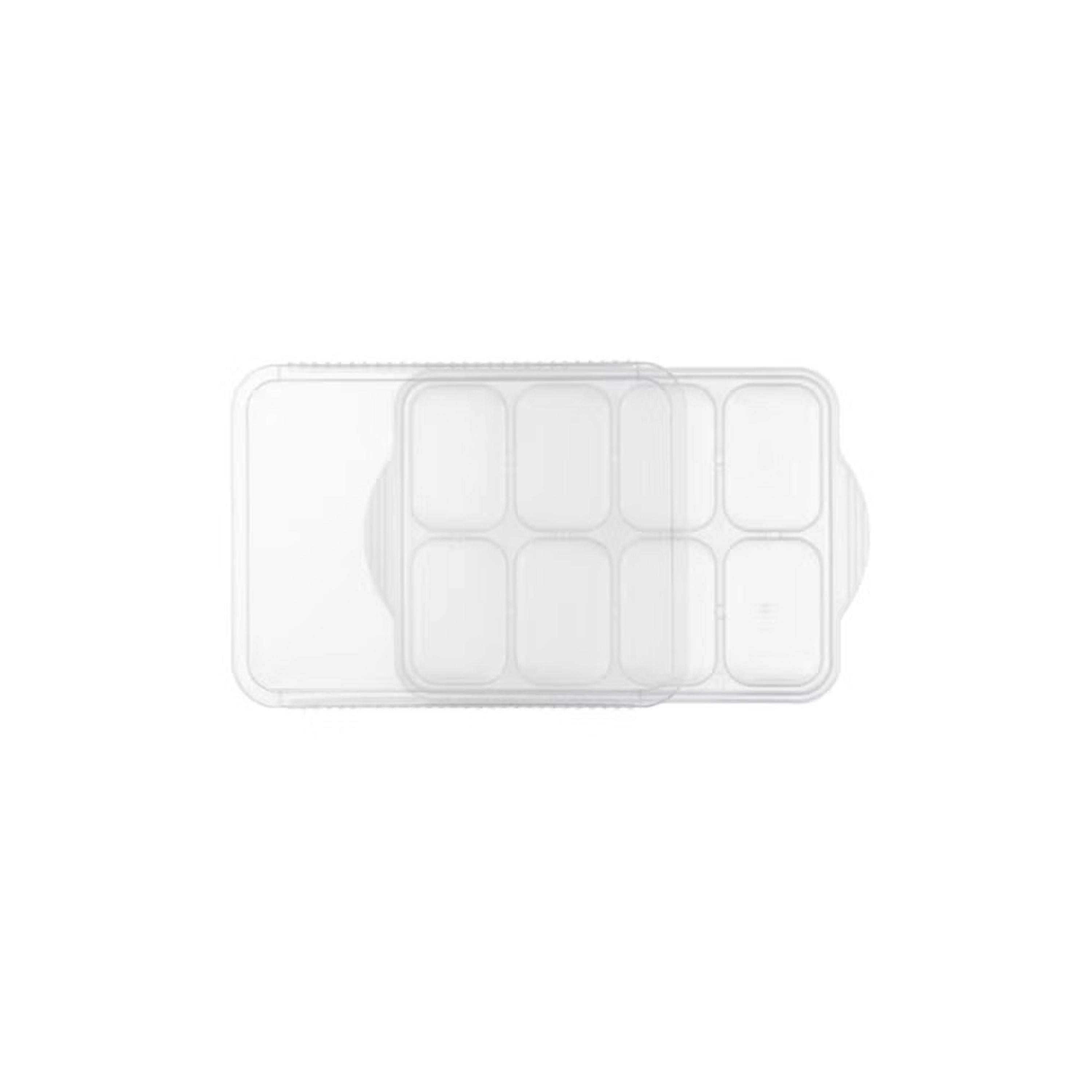 Inochi Amori 8 Cubes Food Freezer Tray with Lid - White-baby-feeding-mealtimeessentials-image-3