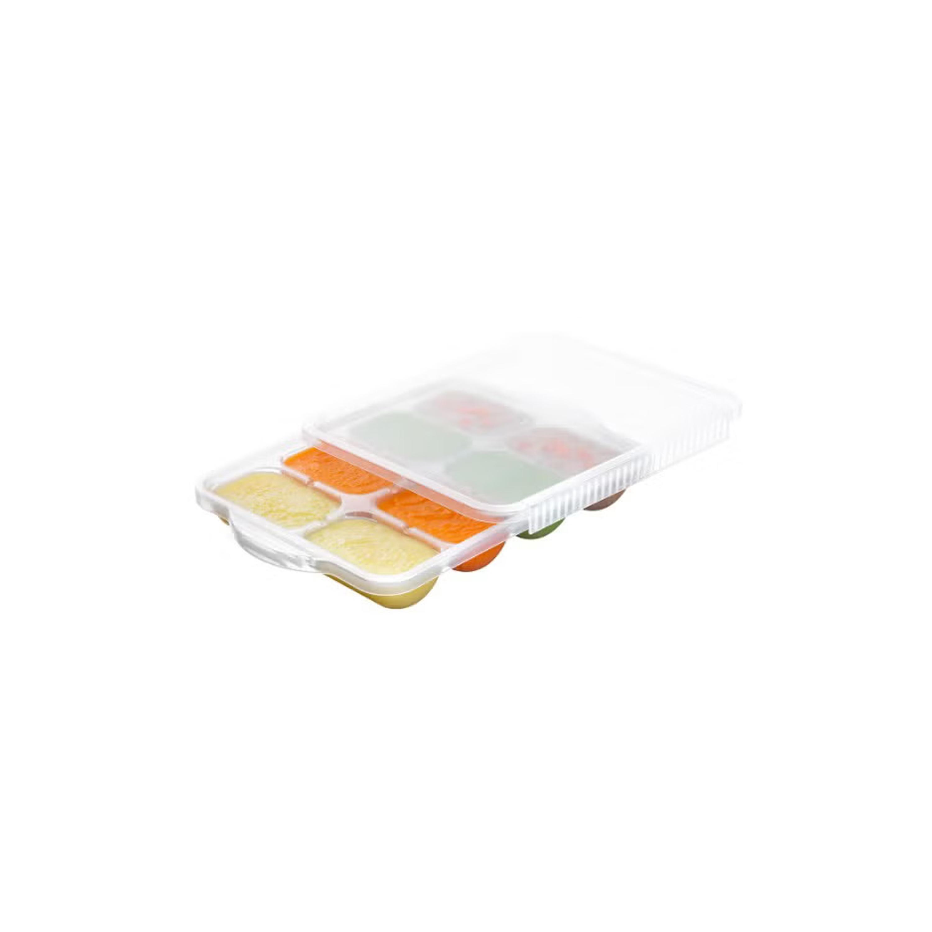 Inochi Amori 8 Cubes Food Freezer Tray with Lid - White-baby-feeding-mealtimeessentials-image-4