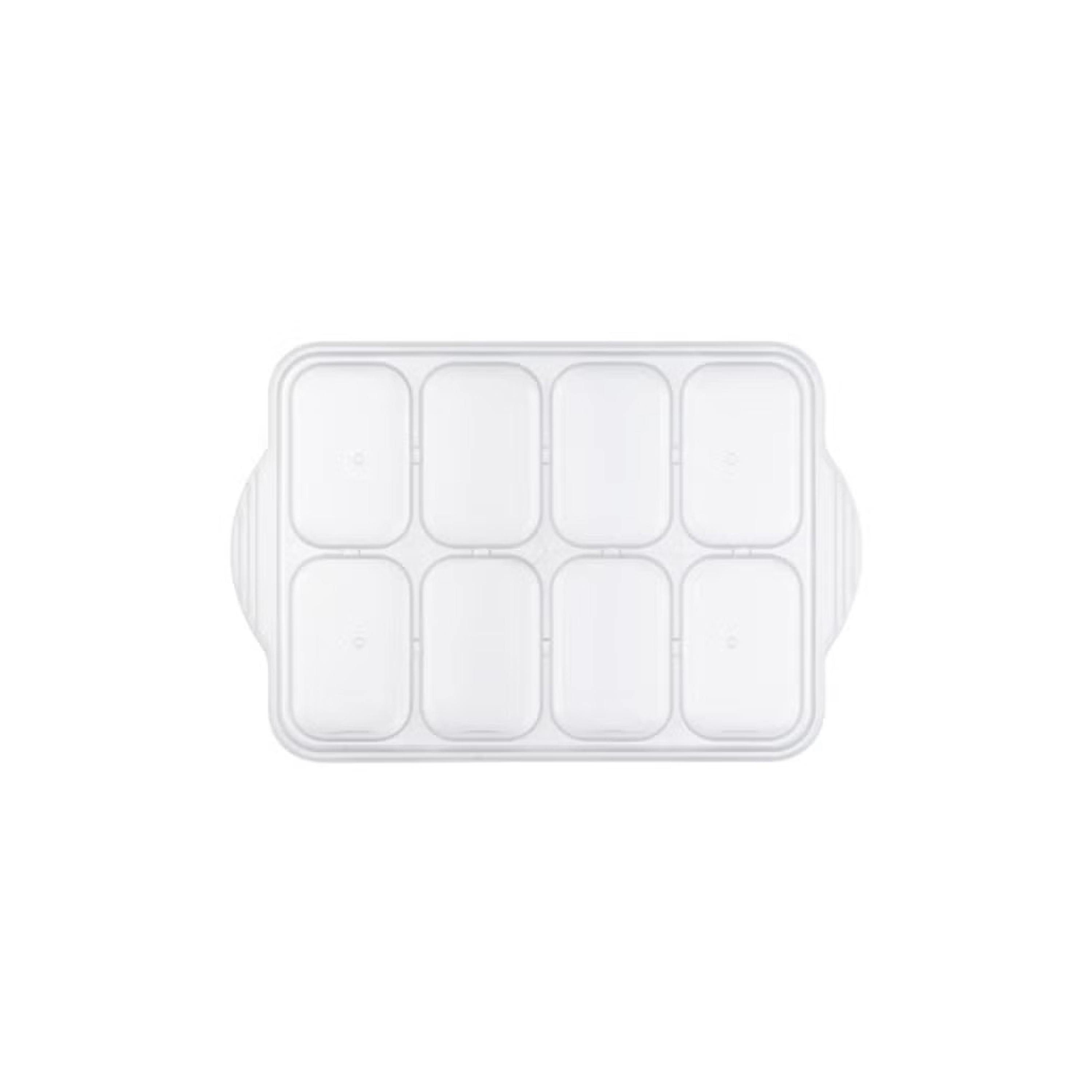 Inochi Amori 8 Cubes Food Freezer Tray with Lid - White-baby-feeding-mealtimeessentials-image-5