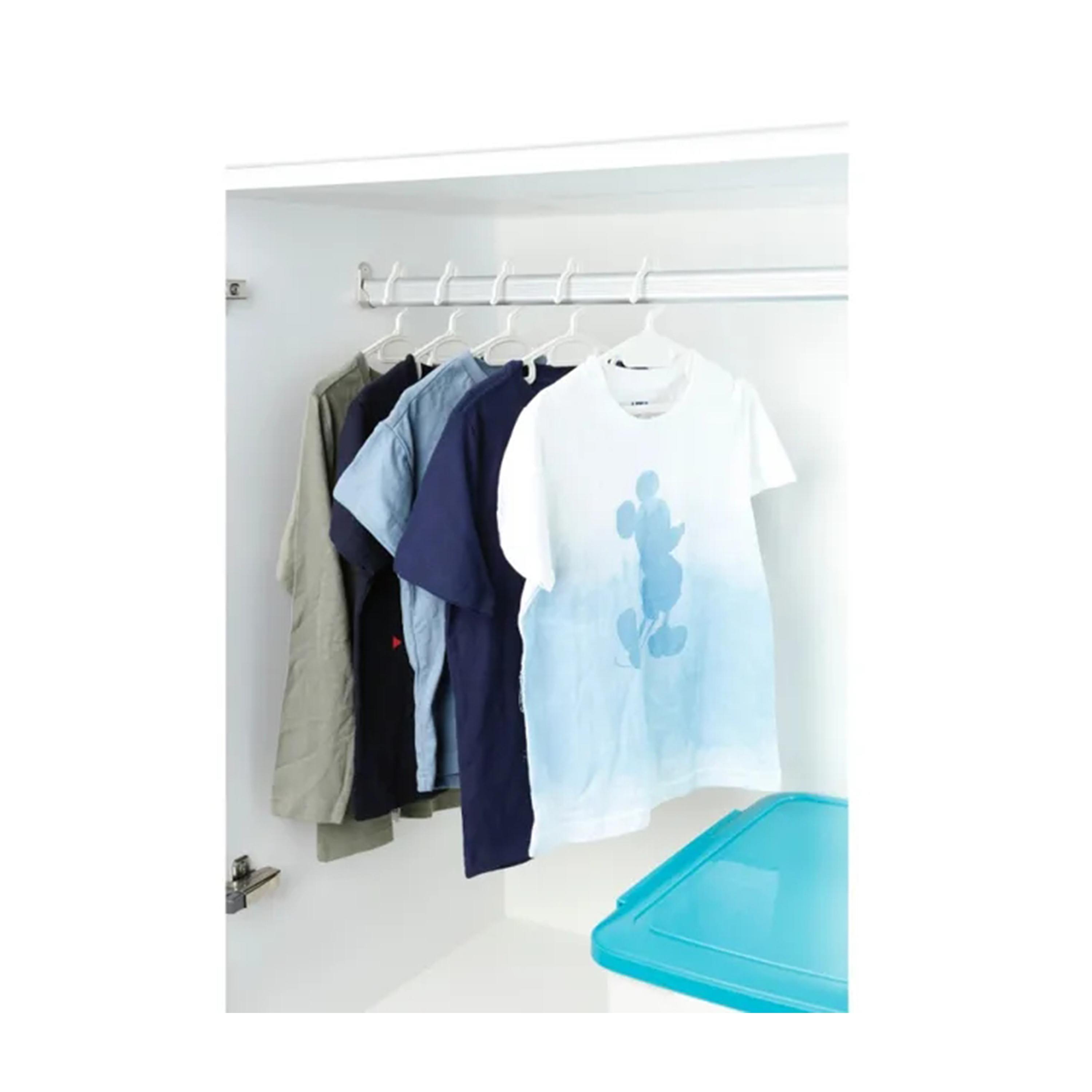 Inochi 10-Piece Hara Thin Cloth Hangers - Light Blue-baby-nursery-furniture-wardrobesandstorage-image-4