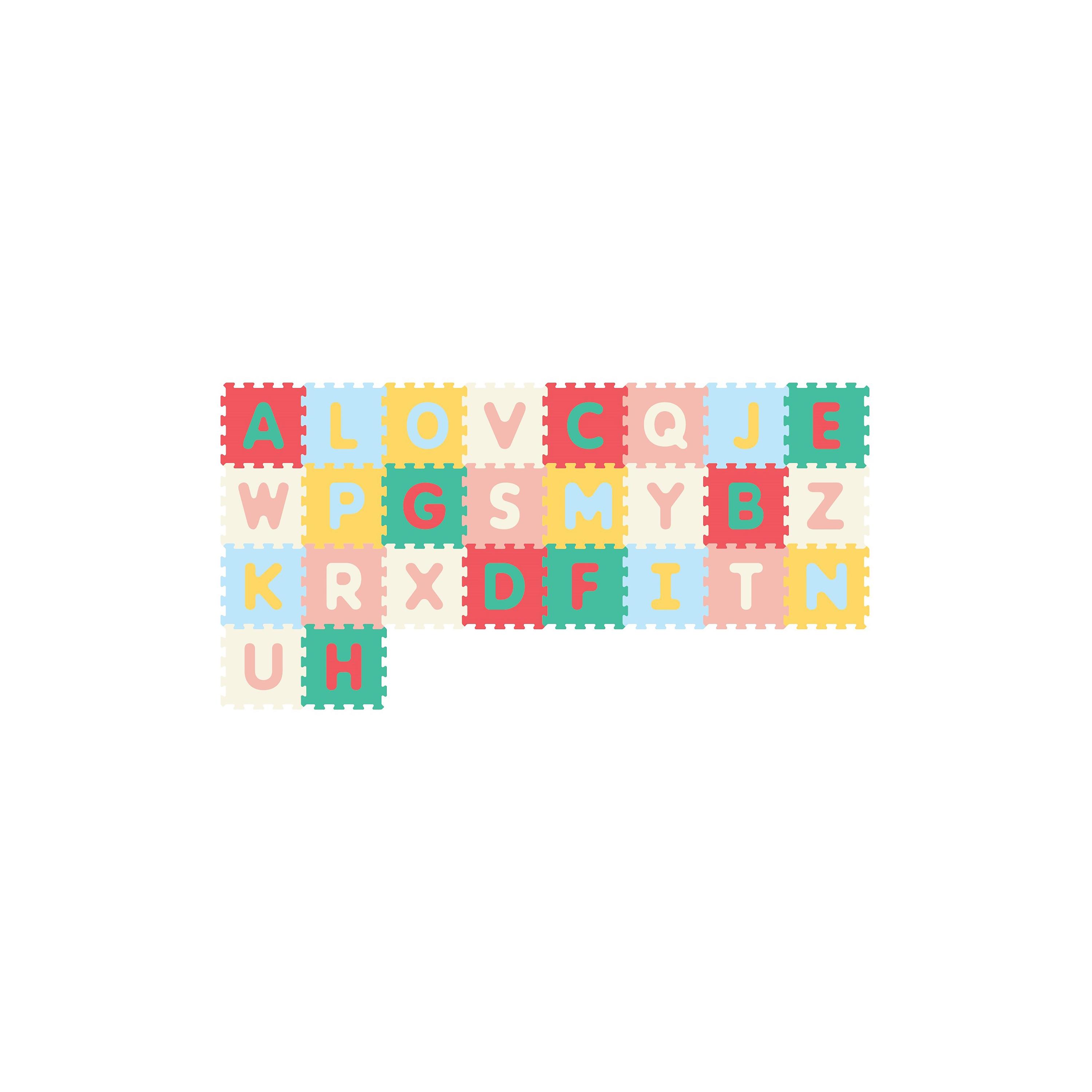 Sunta 26-Piece Alphabet Floor Puzzle Mat - Assorted - 256 x 128 cm-baby-infantactivity-playpensandplaymats-image-1