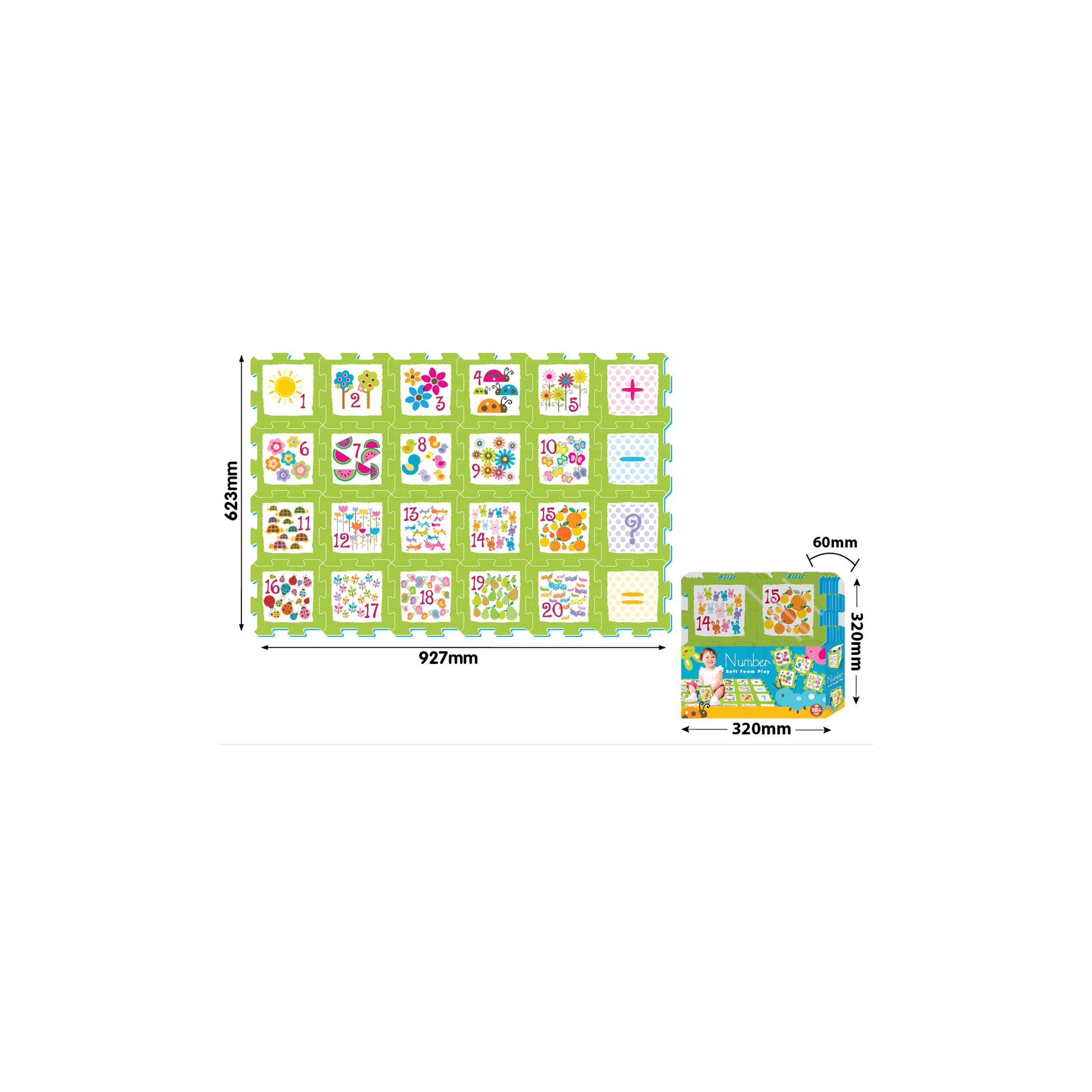 Sunta 24-Piece Numbers & Objects Puzzle Mat - 92.7 x 62.3 cm-baby-infantactivity-playpensandplaymats-image-2